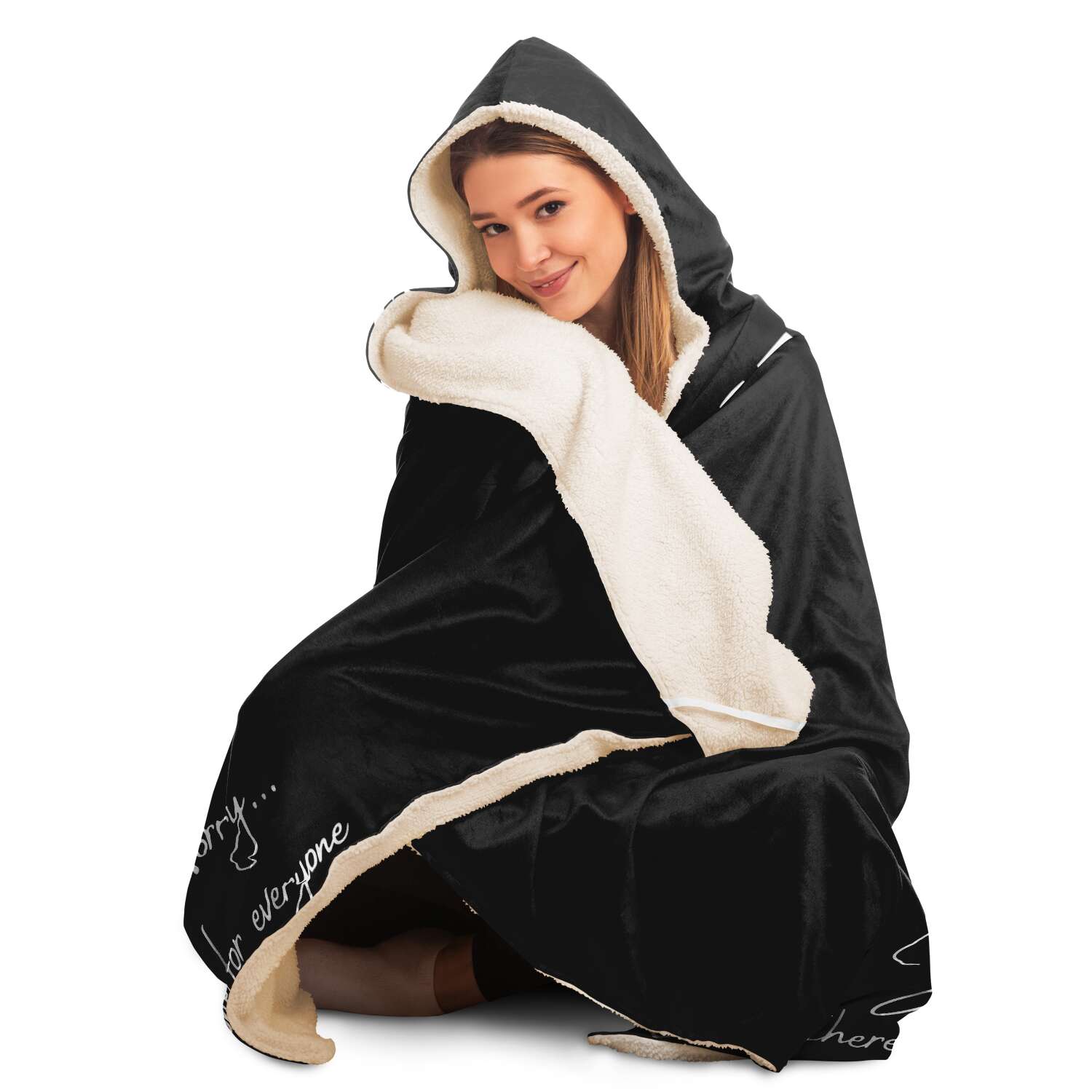 Vaffanculo Homemade Hooded Blanket
