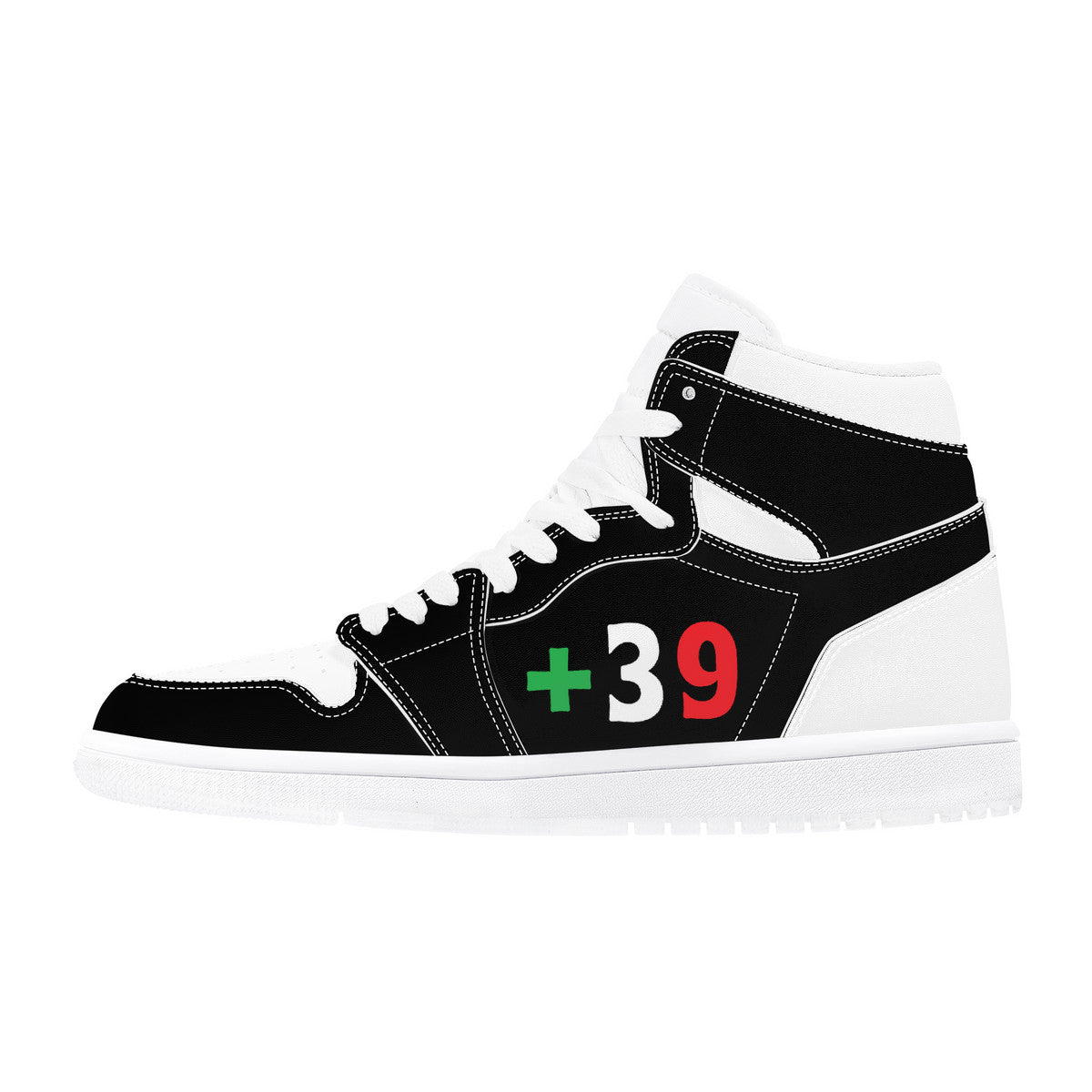 Italia +39 High Top Leather Sneaker