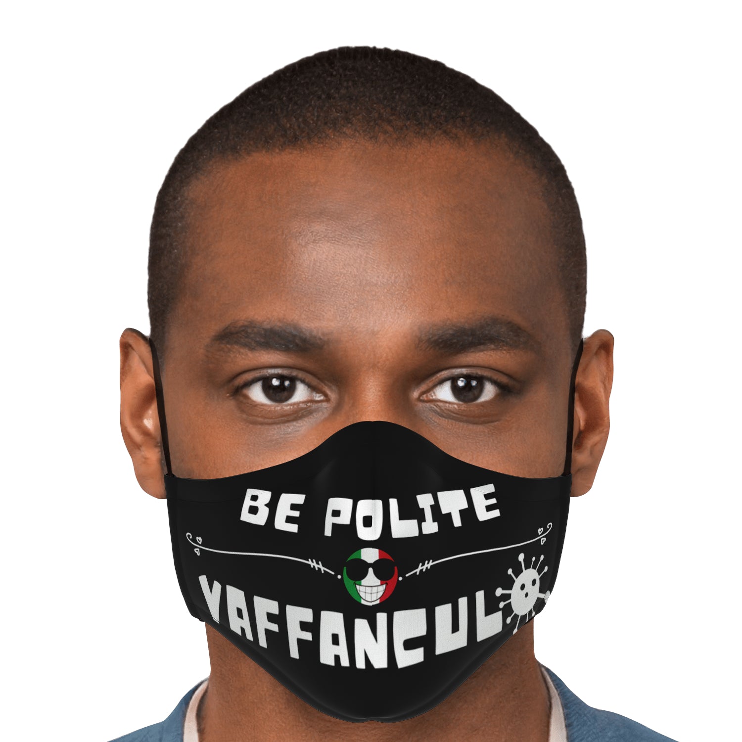 Be Polite Vaffanculo Face Mask + 2 PM 2.5 Filters