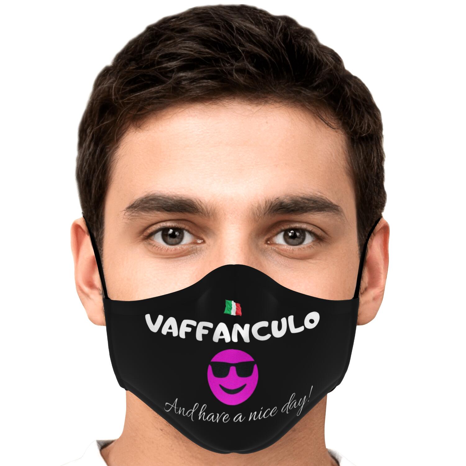Vaffanculo And Have A Nice Day Face Mask + 2 PM 2.5 Filters