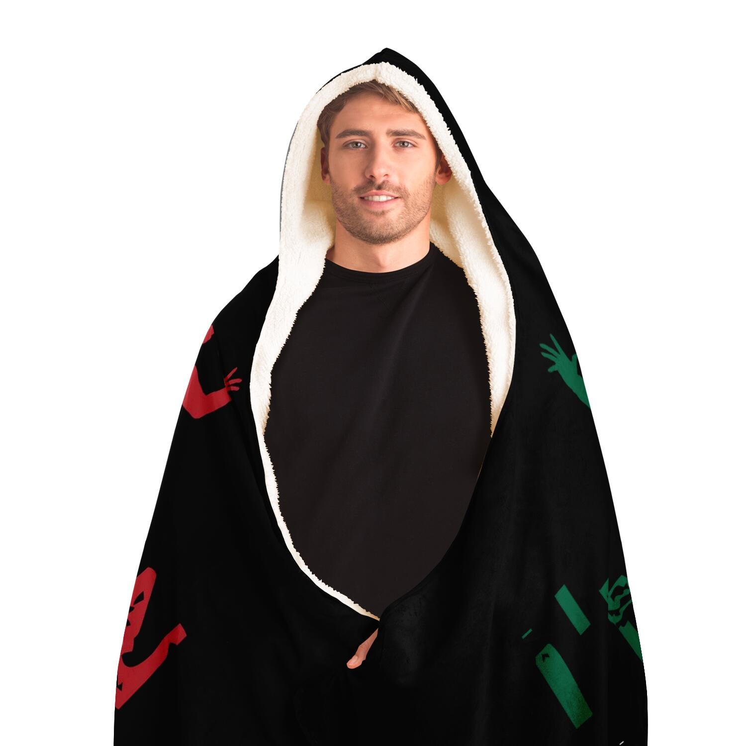 I'm Italian I Call Family Hooded Blanket