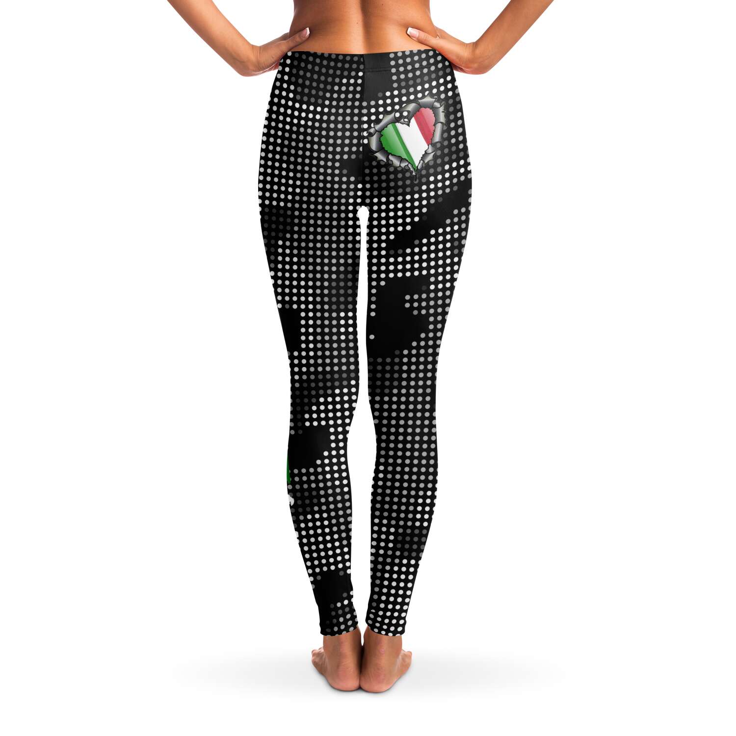 Italia Inside Carbon Fiber Camo Leggings