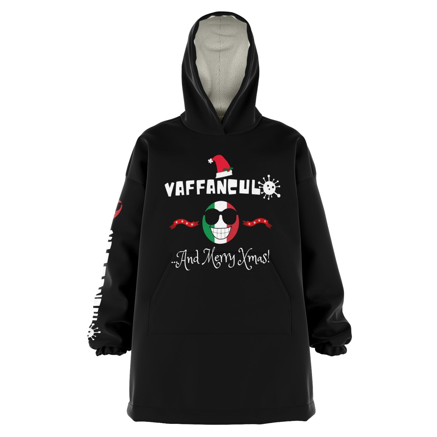 Vaffanculo And Merry Xmas Snug Hoodie