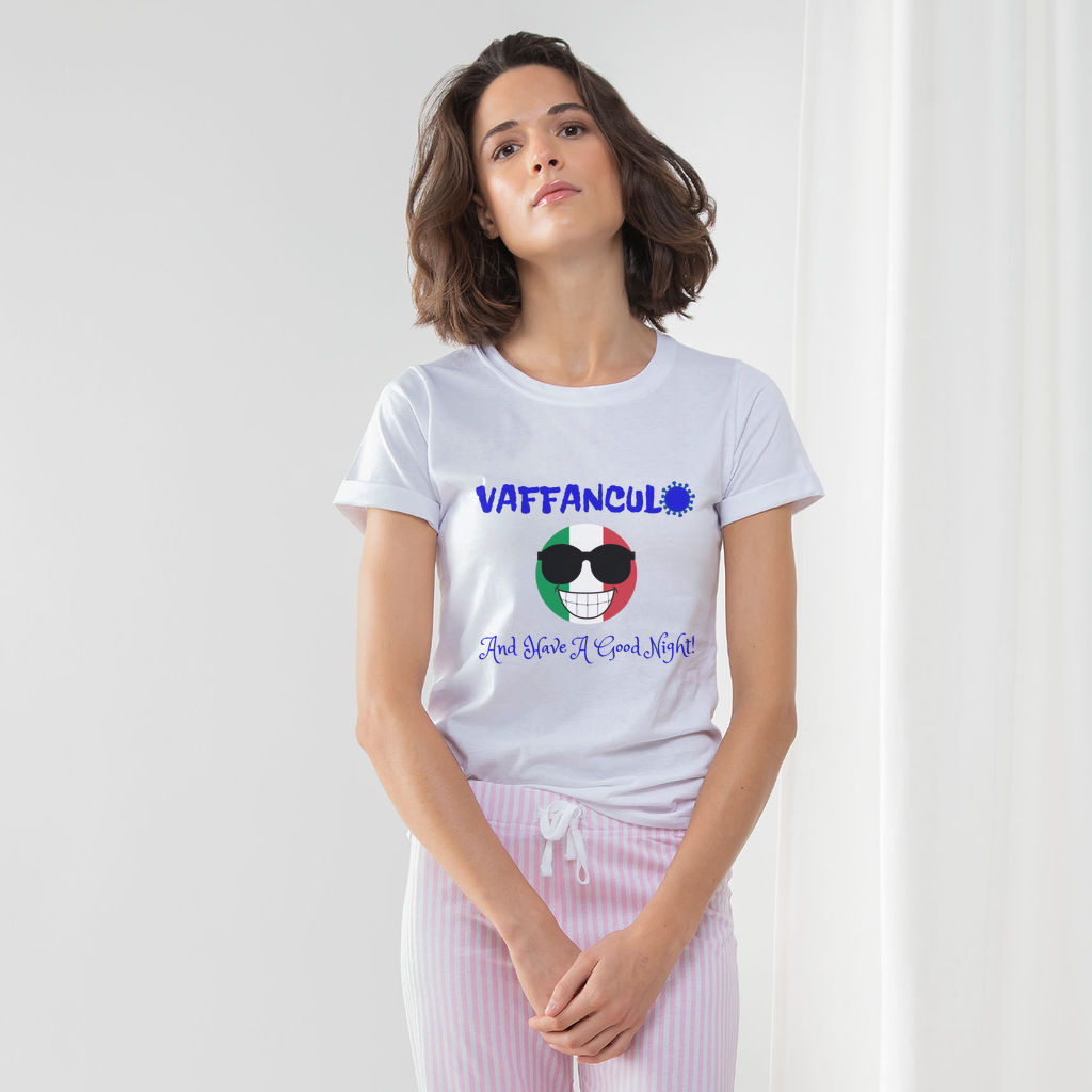 Vaffanculo And Have A Good Night Women's Long Pant Pyjama Set