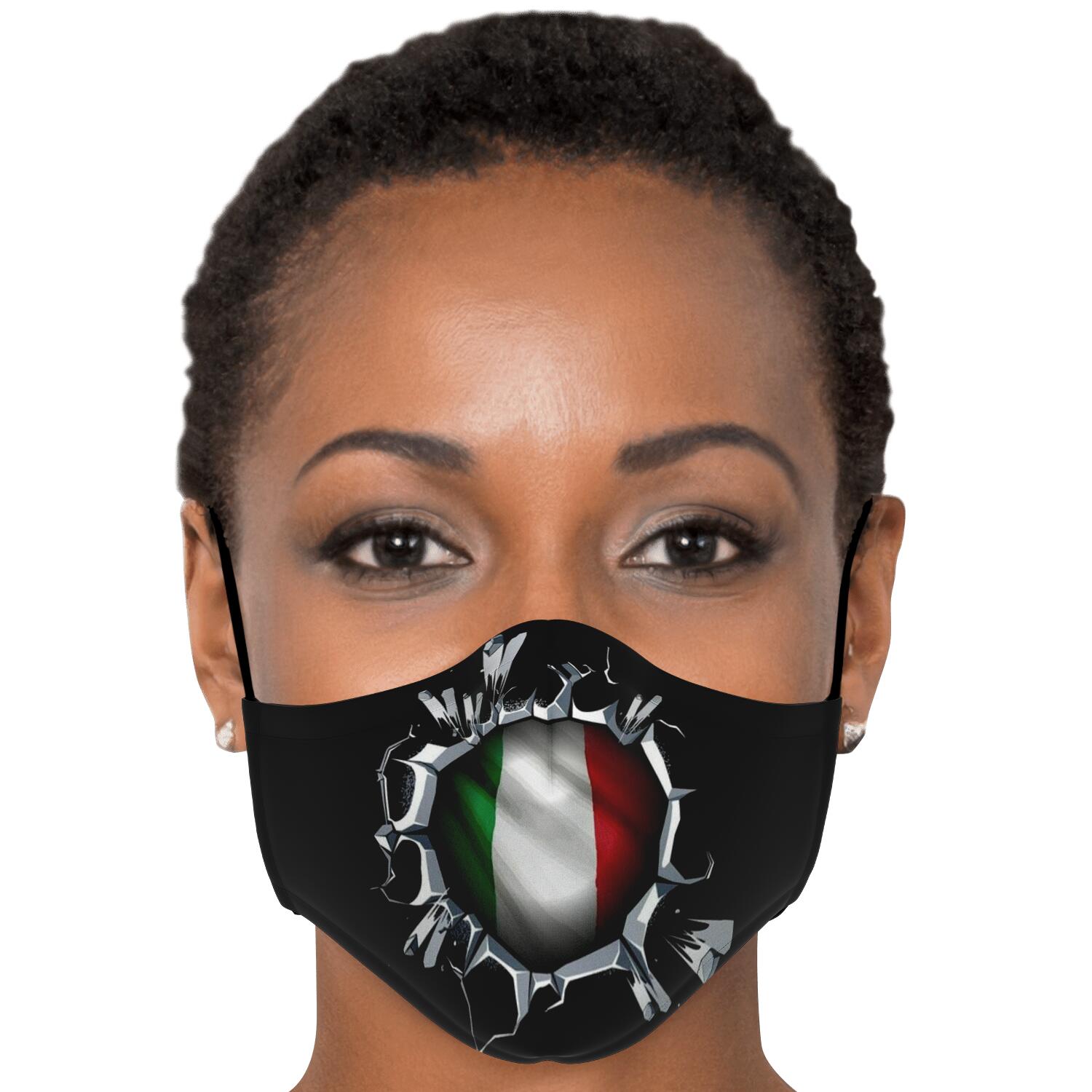 Italy Inside Custom Face Mask + 2 PM 2.5 Filters