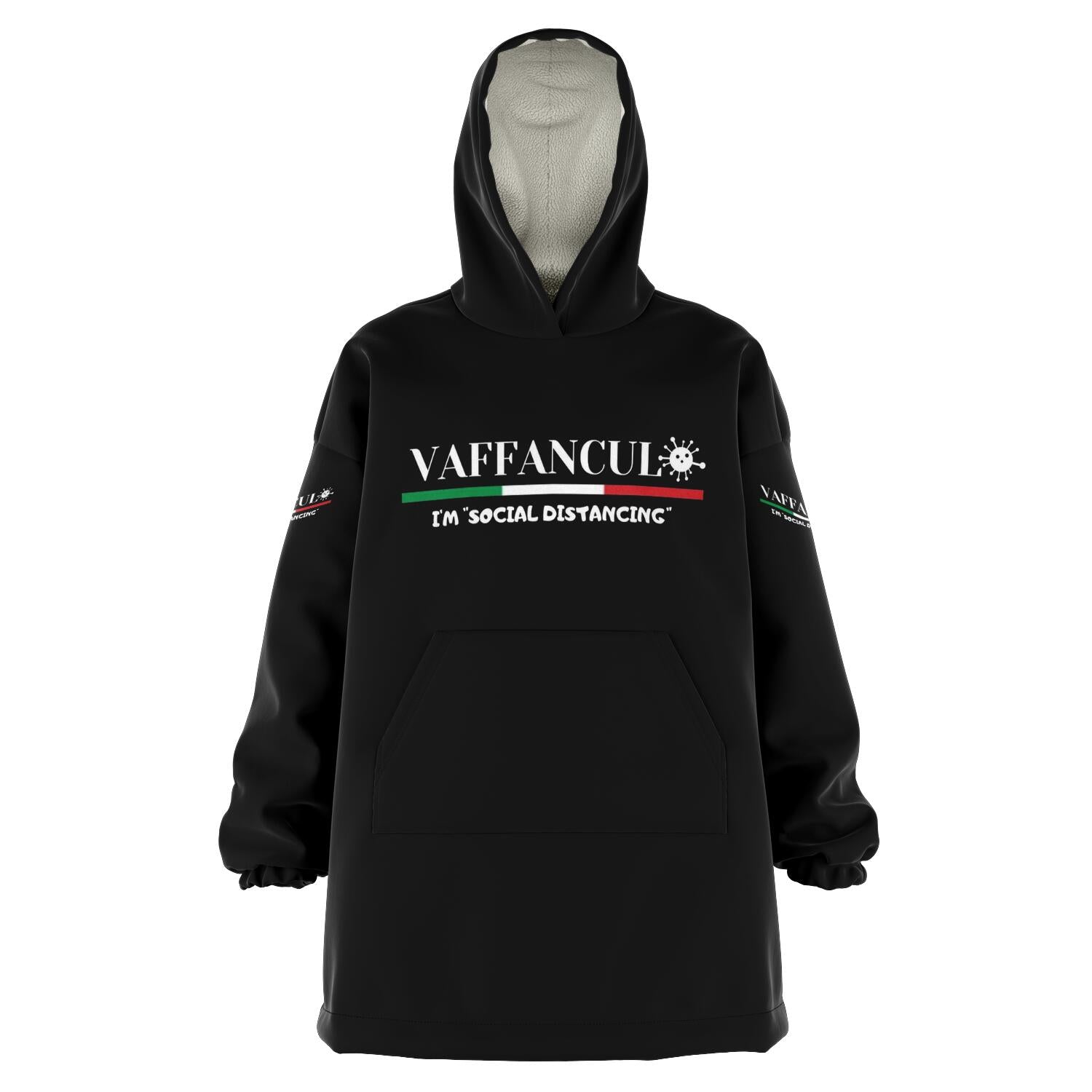 Vaffanculo I'm "Social Distancing" Snug Hoodie