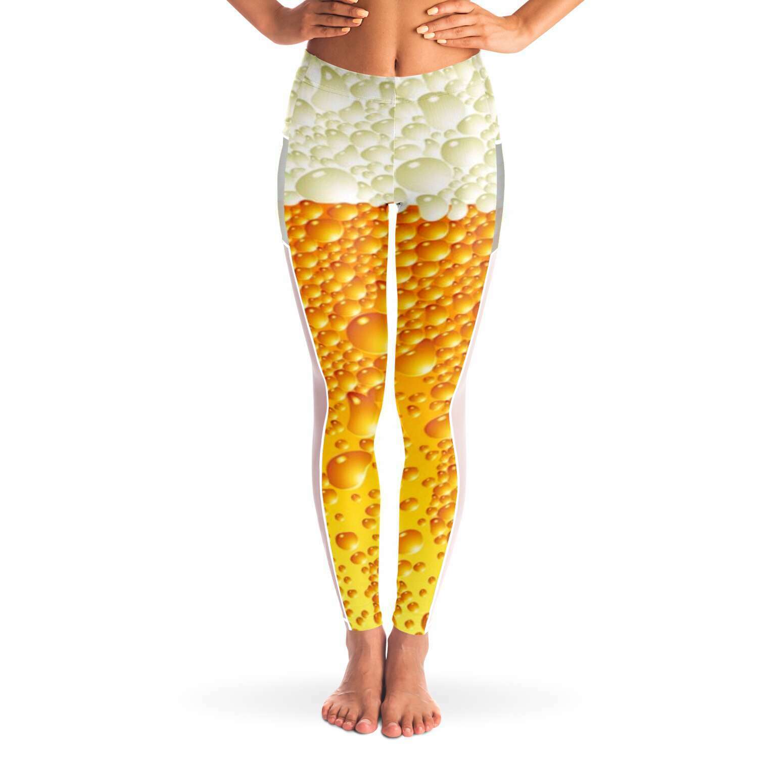 Beer Mesh PocketLeggings