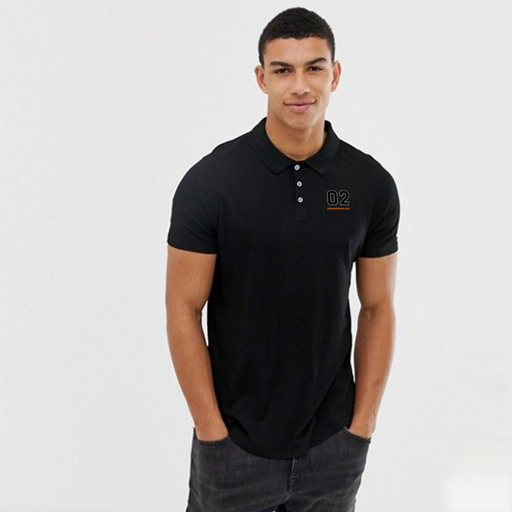 02 Men Polo Shirt Short Sleeve