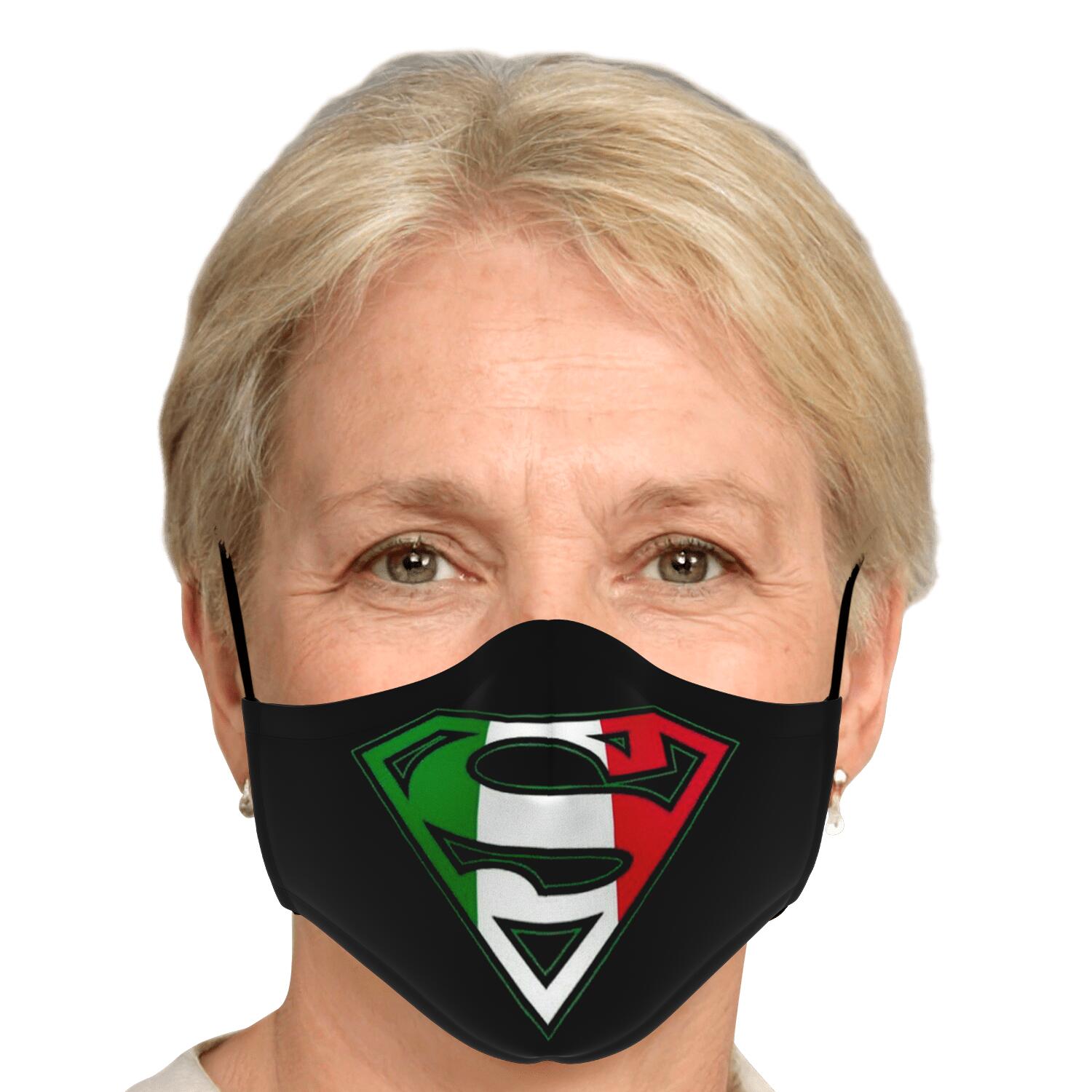 Superitalian Custom Face Mask + 2 PM 2.5 Filters