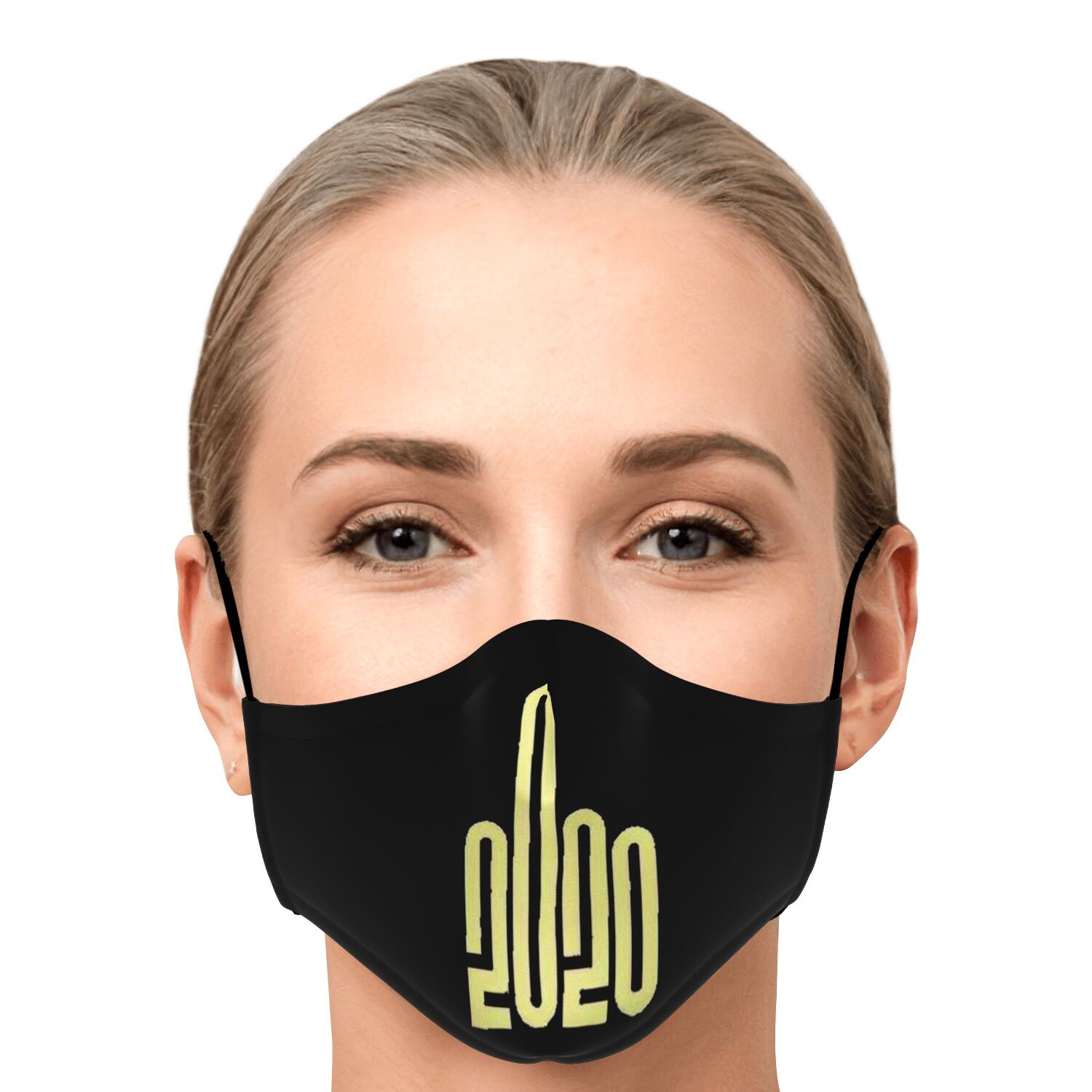 2020 Mid-Finger Face Mask + 2 PM 2.5 Filters
