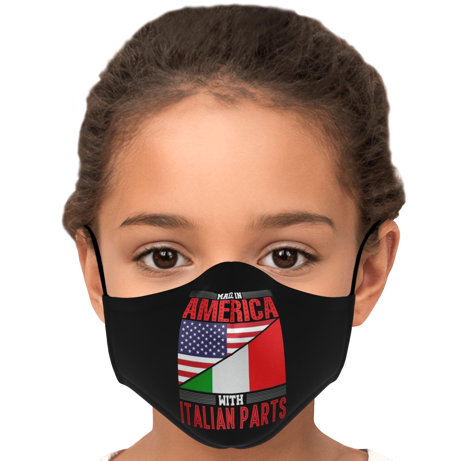 America Italian Parts Face Mask + 2 PM 2.5 Filters