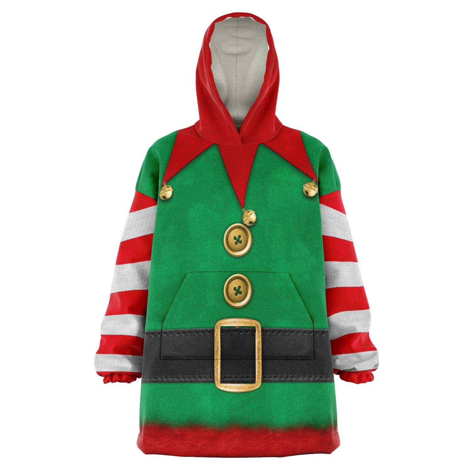 Santa's Elf Snug Hoodie AOP