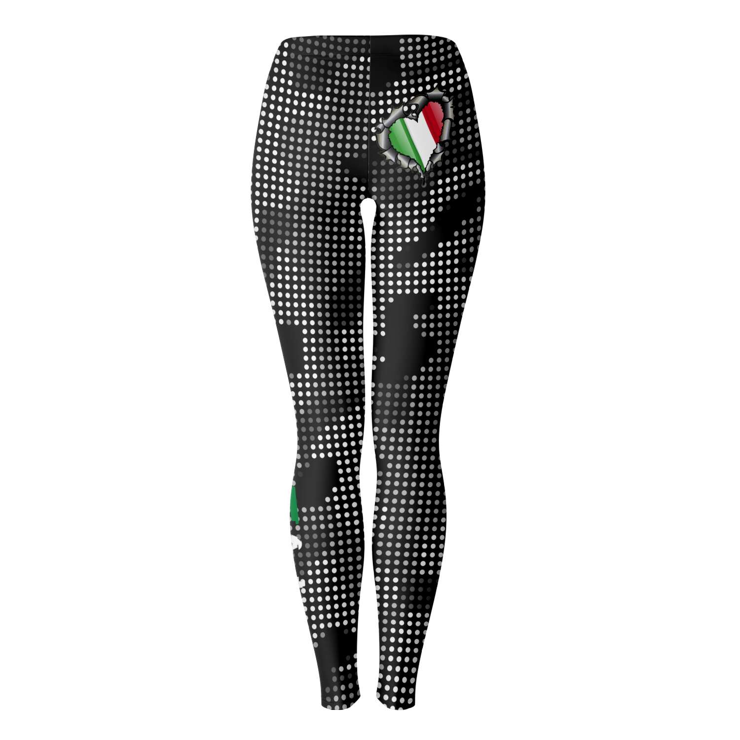 Italia Inside Carbon Fiber Camo Leggings