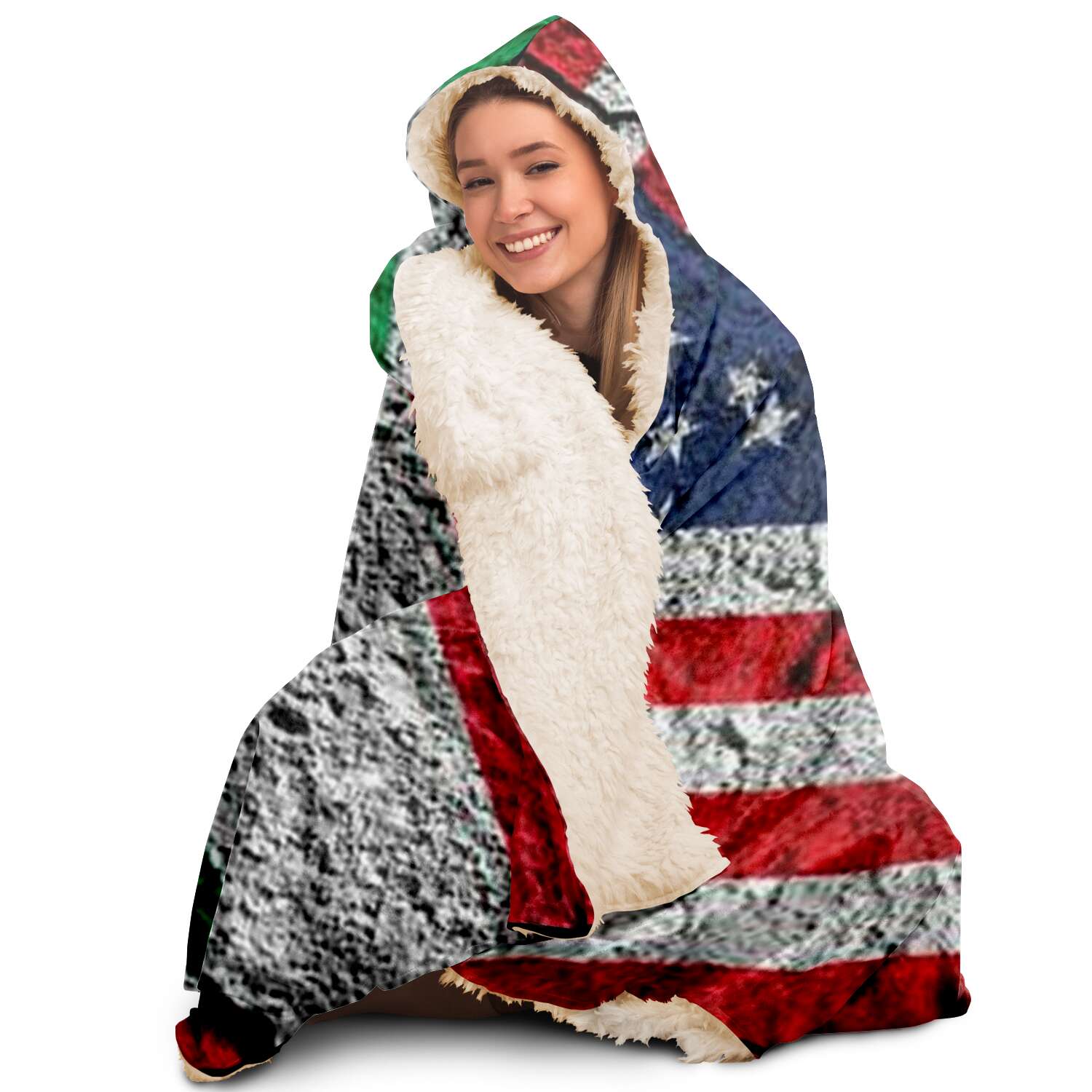 Italian American Hooded Blanket