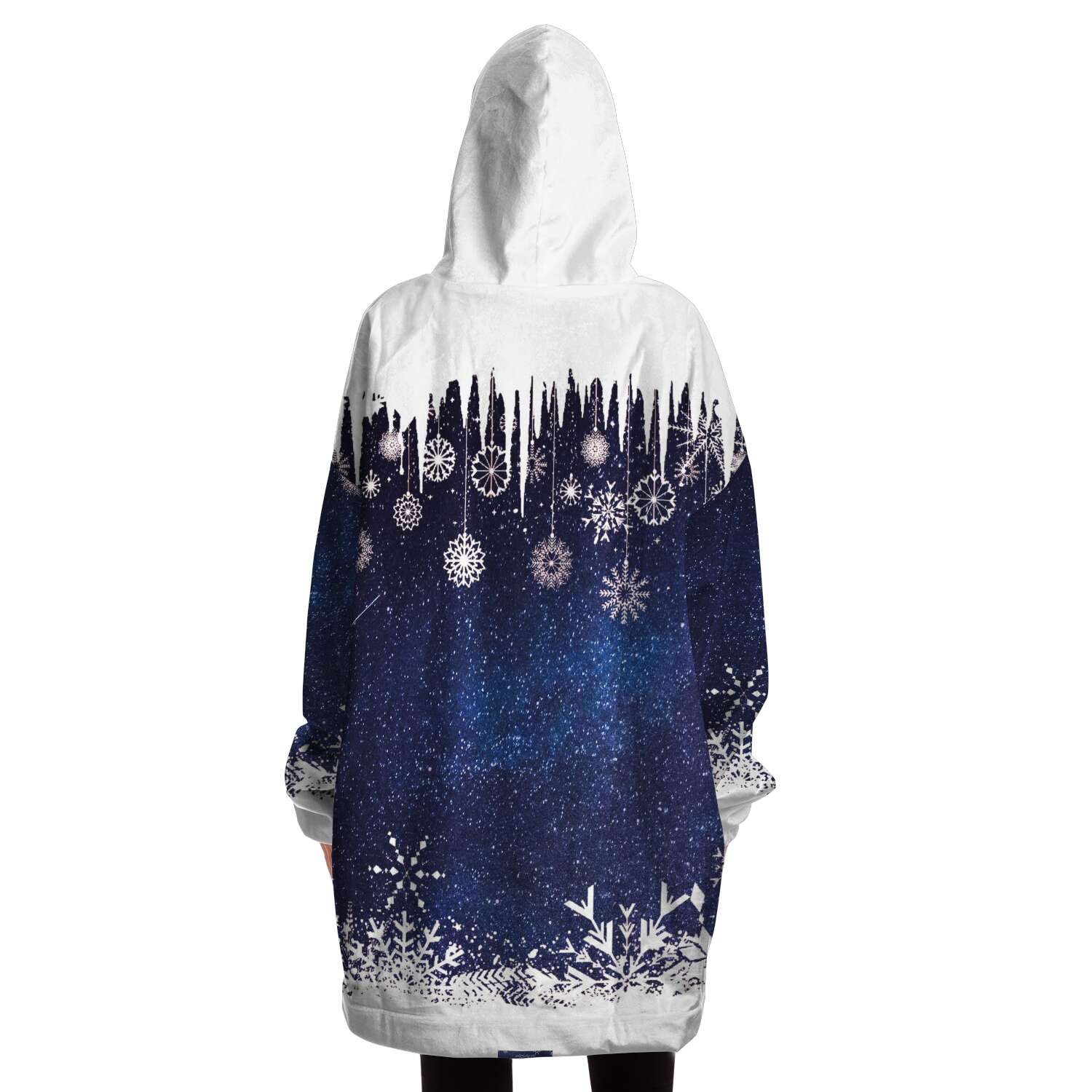 Vaffanculo Merry Xmas Galaxy Ugly Xmas Snug Hoodie