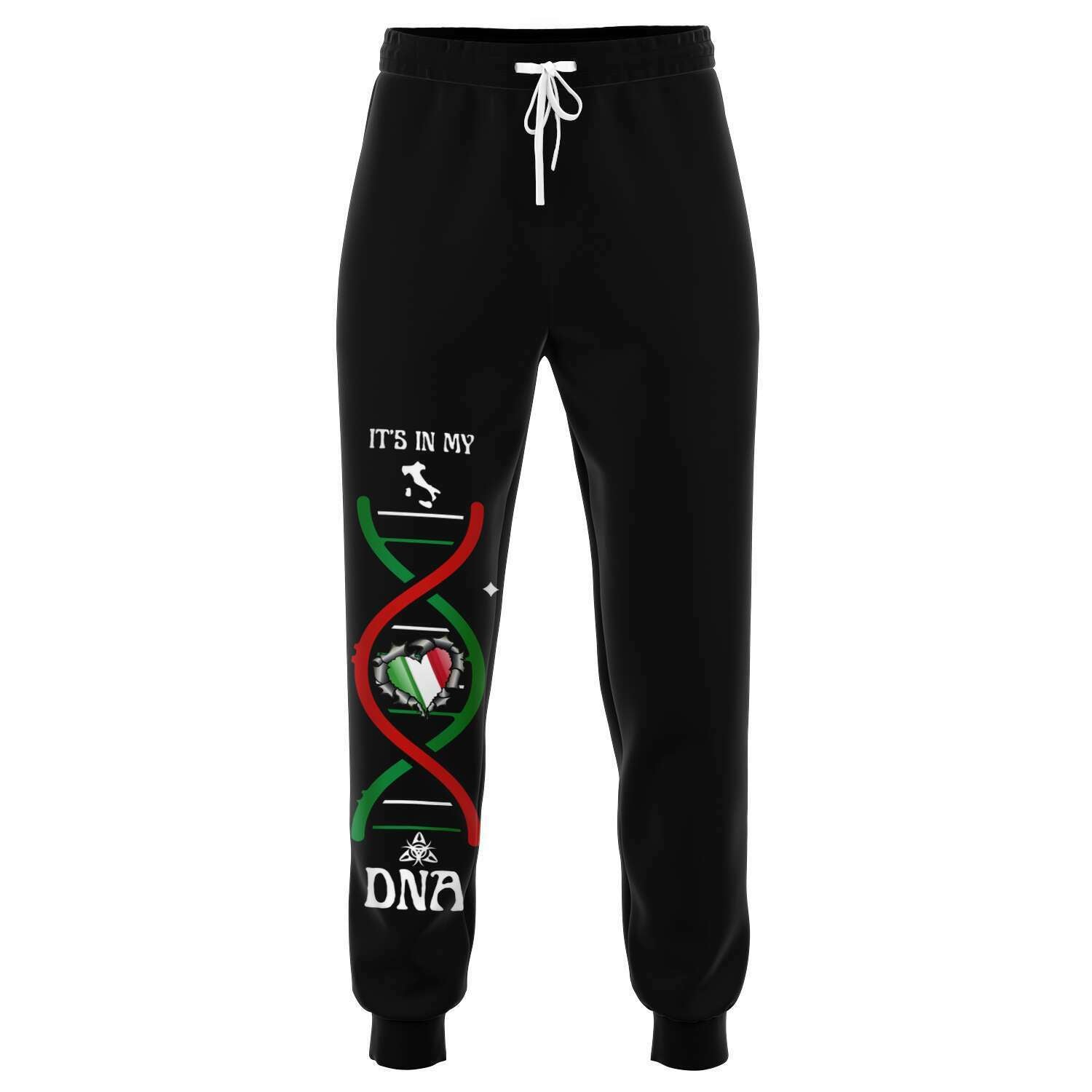Italy DNA Flag Joggers