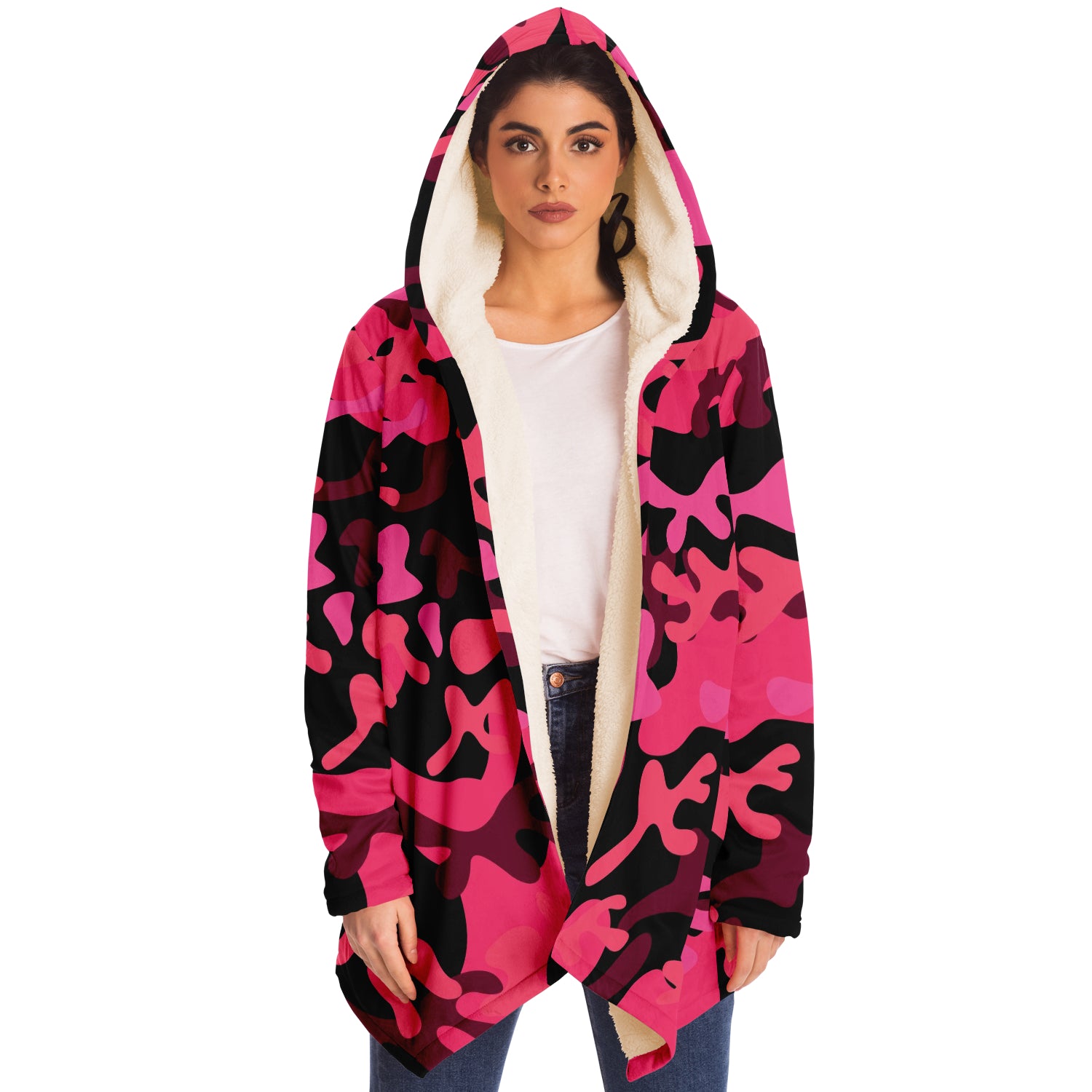 Italian Pride Pink Camo Cloak