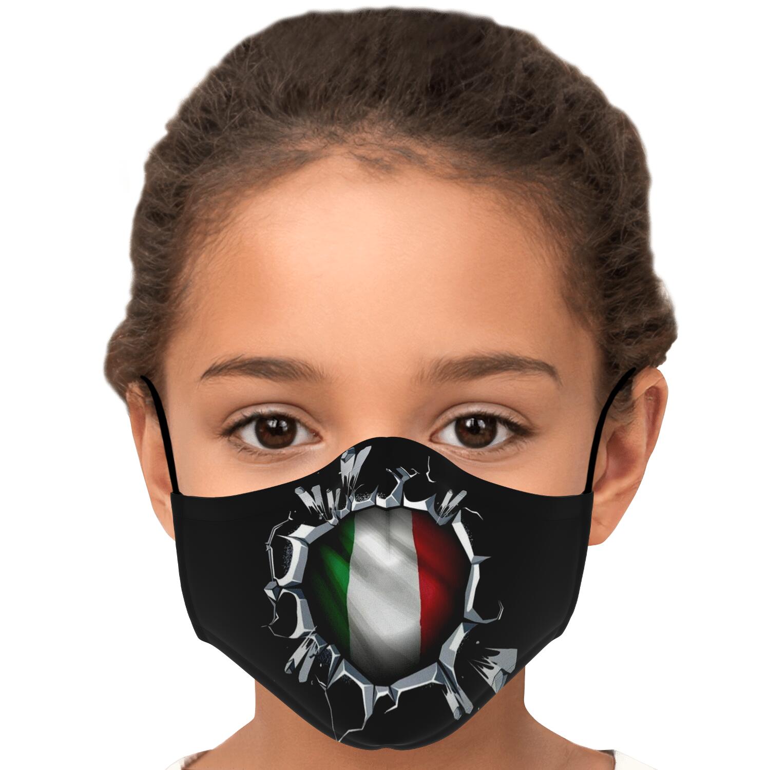 Italy Inside Custom Face Mask + 2 PM 2.5 Filters