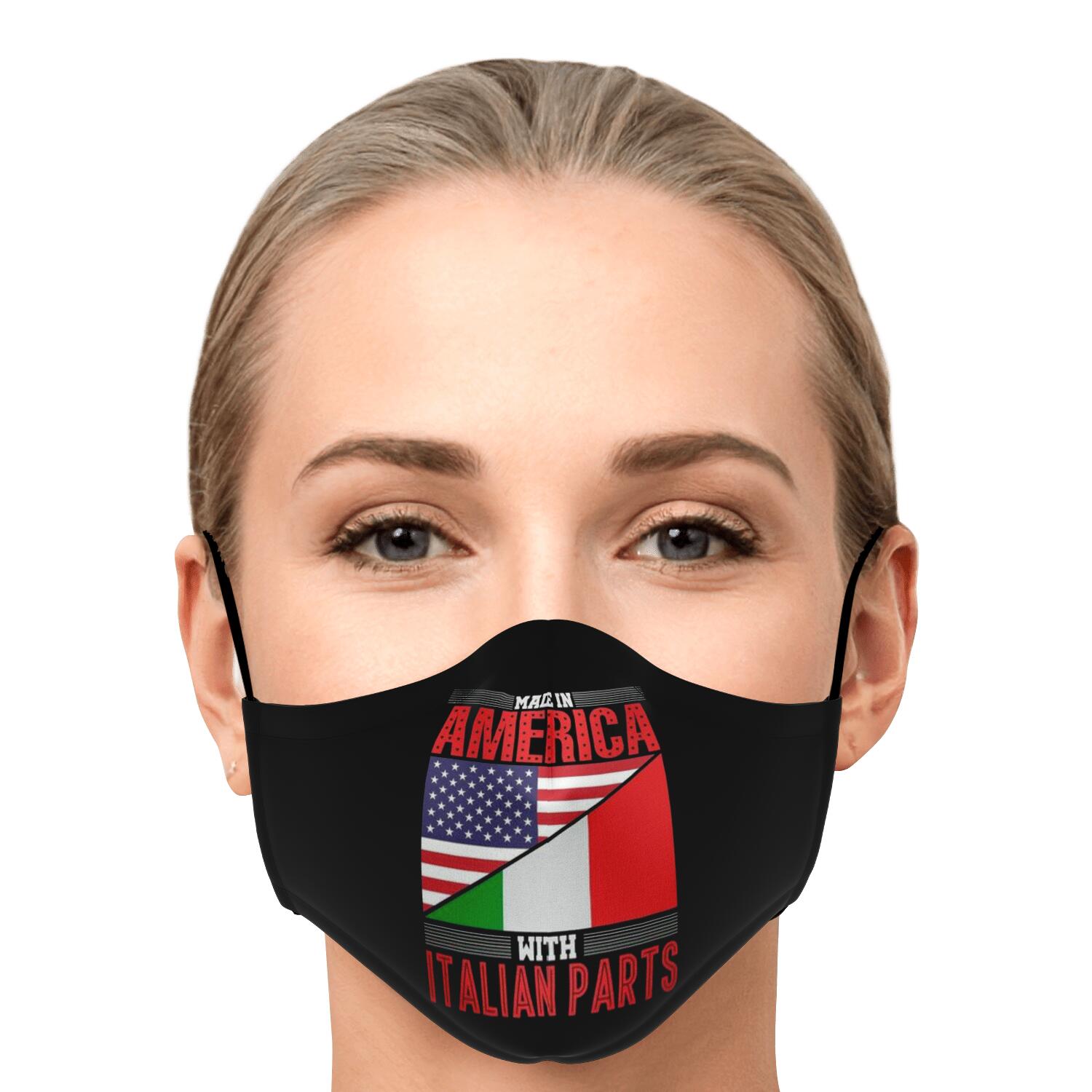 America Italian Parts Face Mask + 2 PM 2.5 Filters