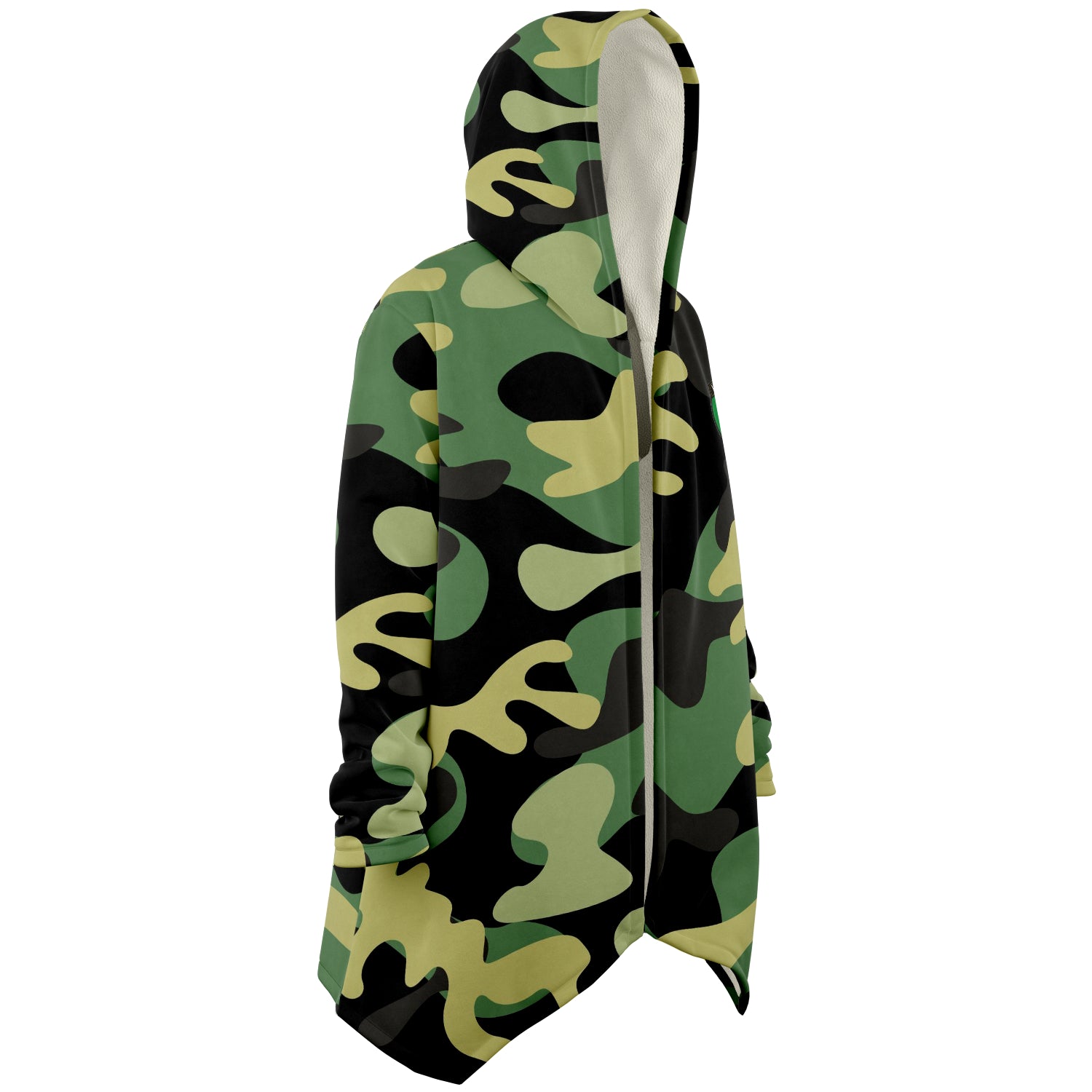 Italia Gren Camo Microfleece Cloak