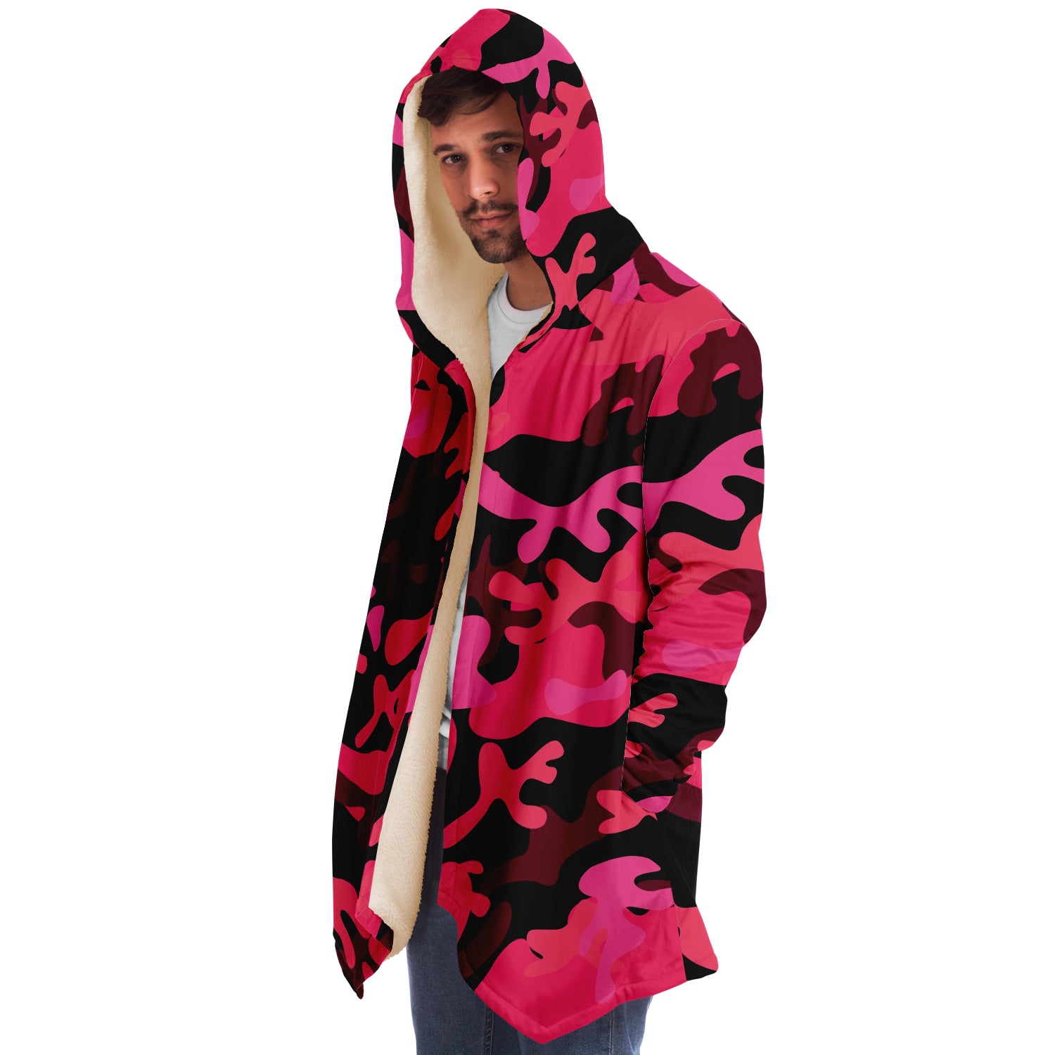 Italian Pride Pink Camo Cloak