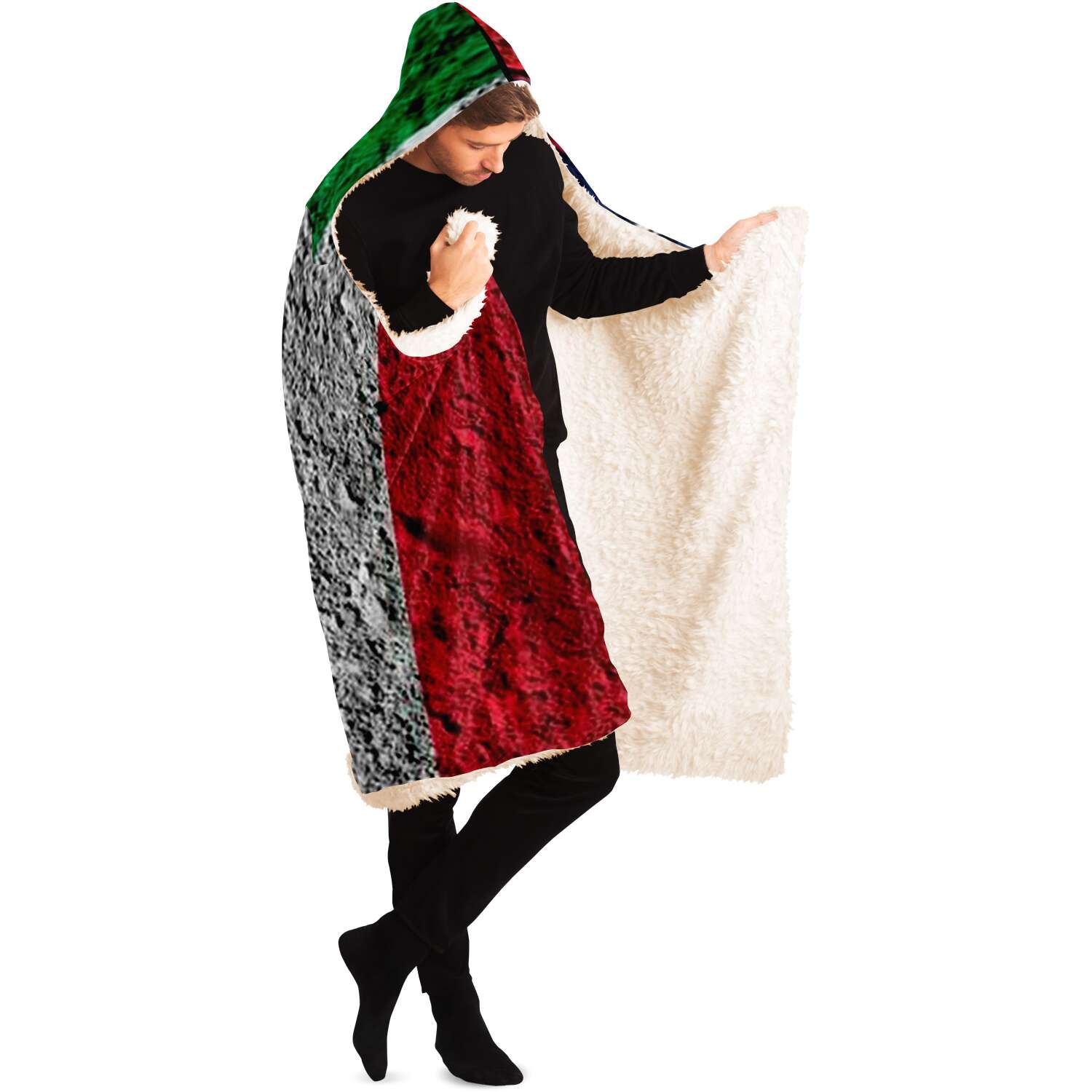 Italian American Hooded Blanket