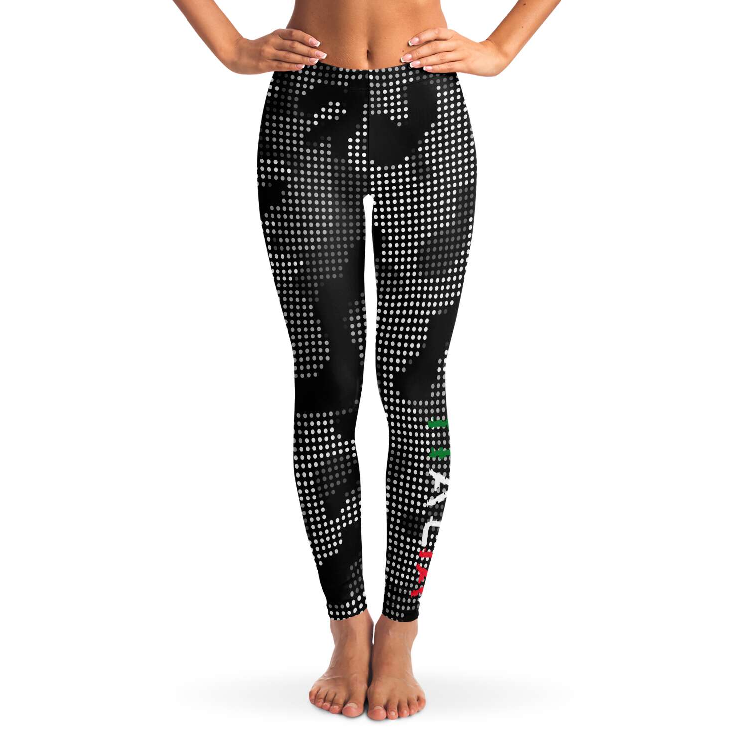 Italia Inside Carbon Fiber Camo Leggings