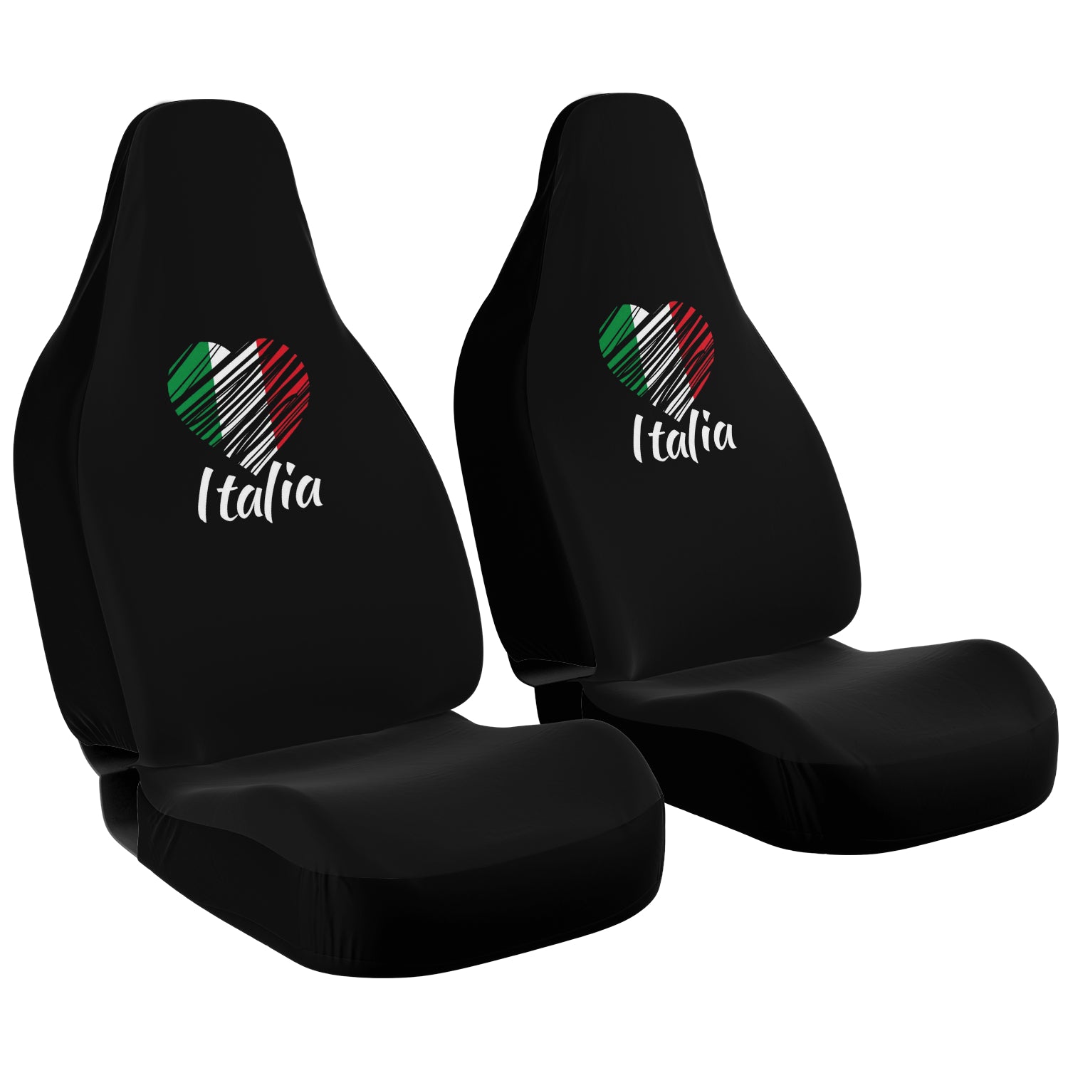 I Love Italy Car Seat Covers (Set Of 2)