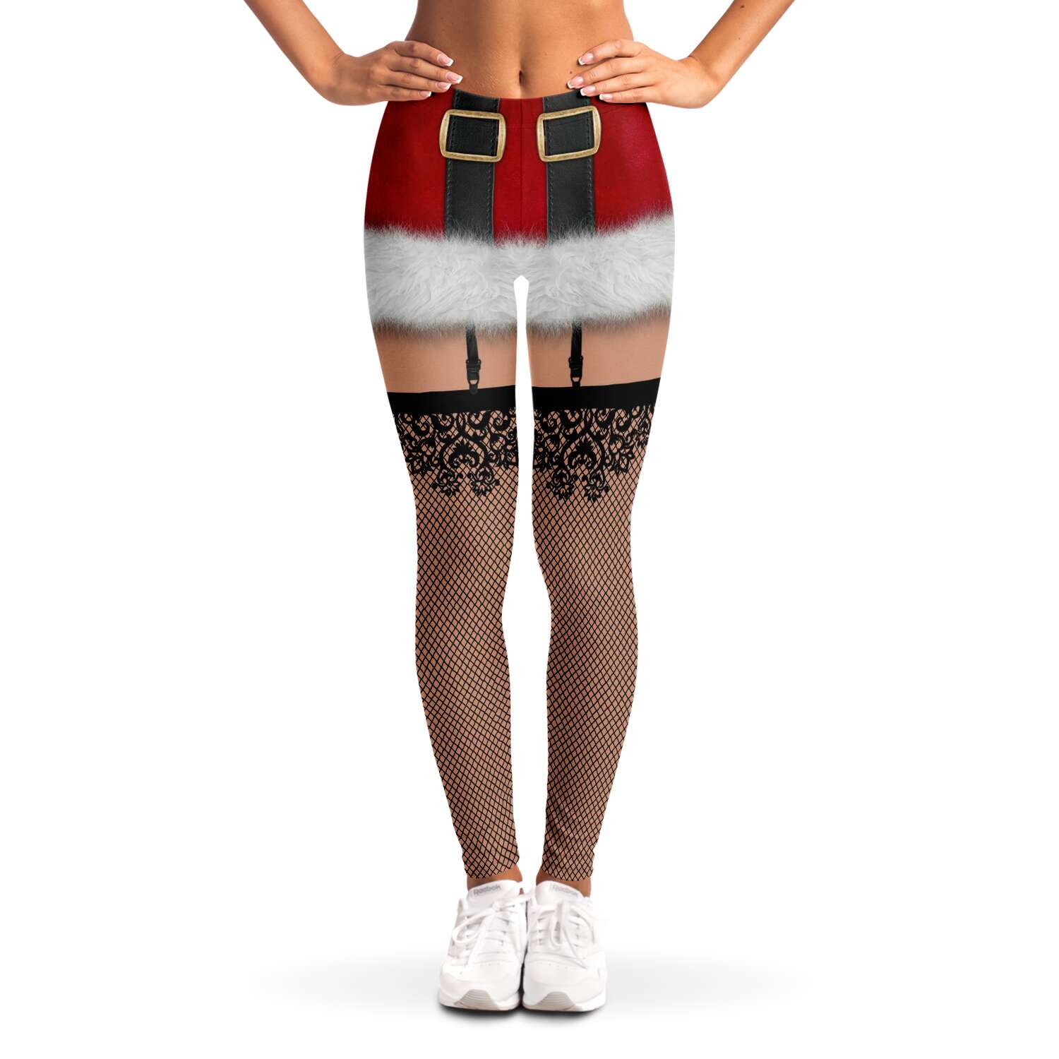 Naughty Santa Xmas Leggings