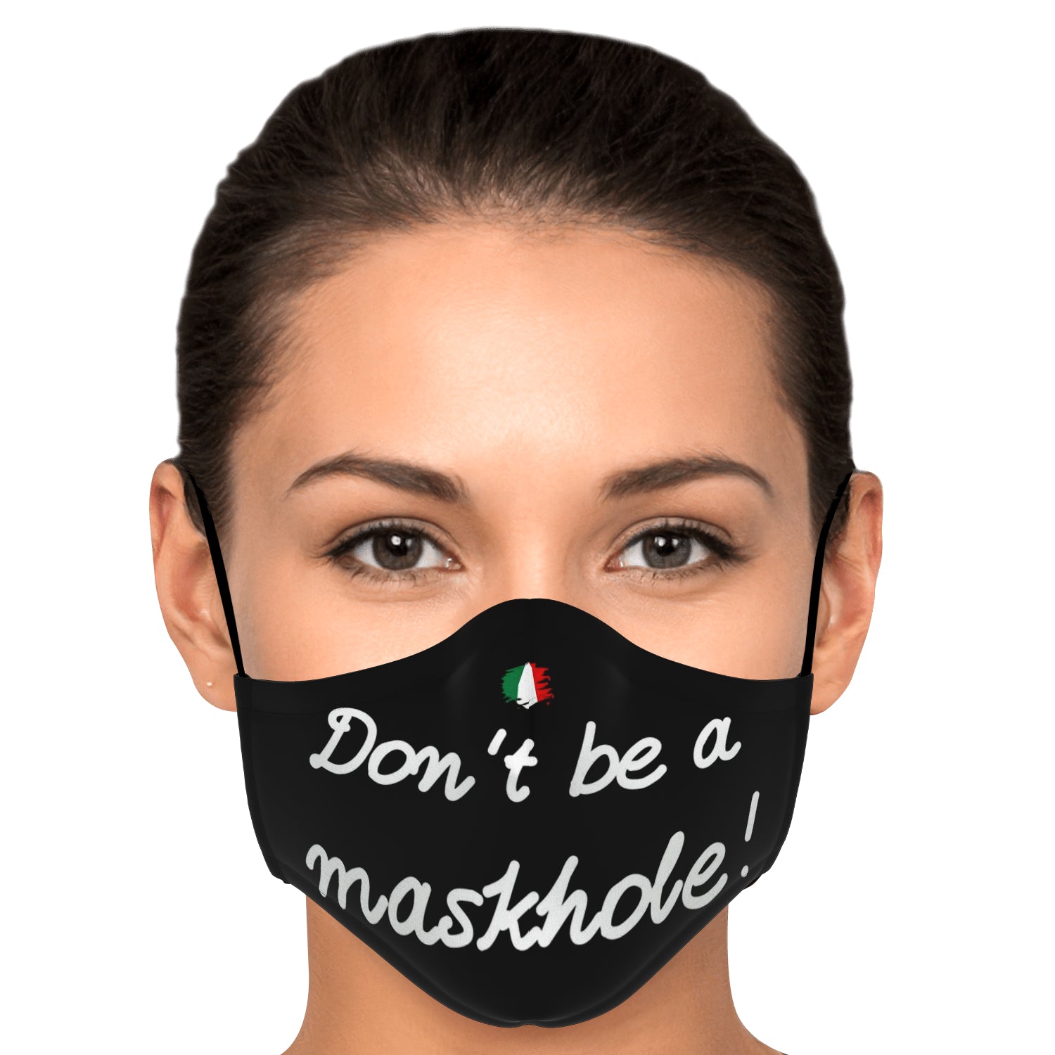 Don't Be A Maskhole! Funny Face Mask + 2 PM 2.5 Filters