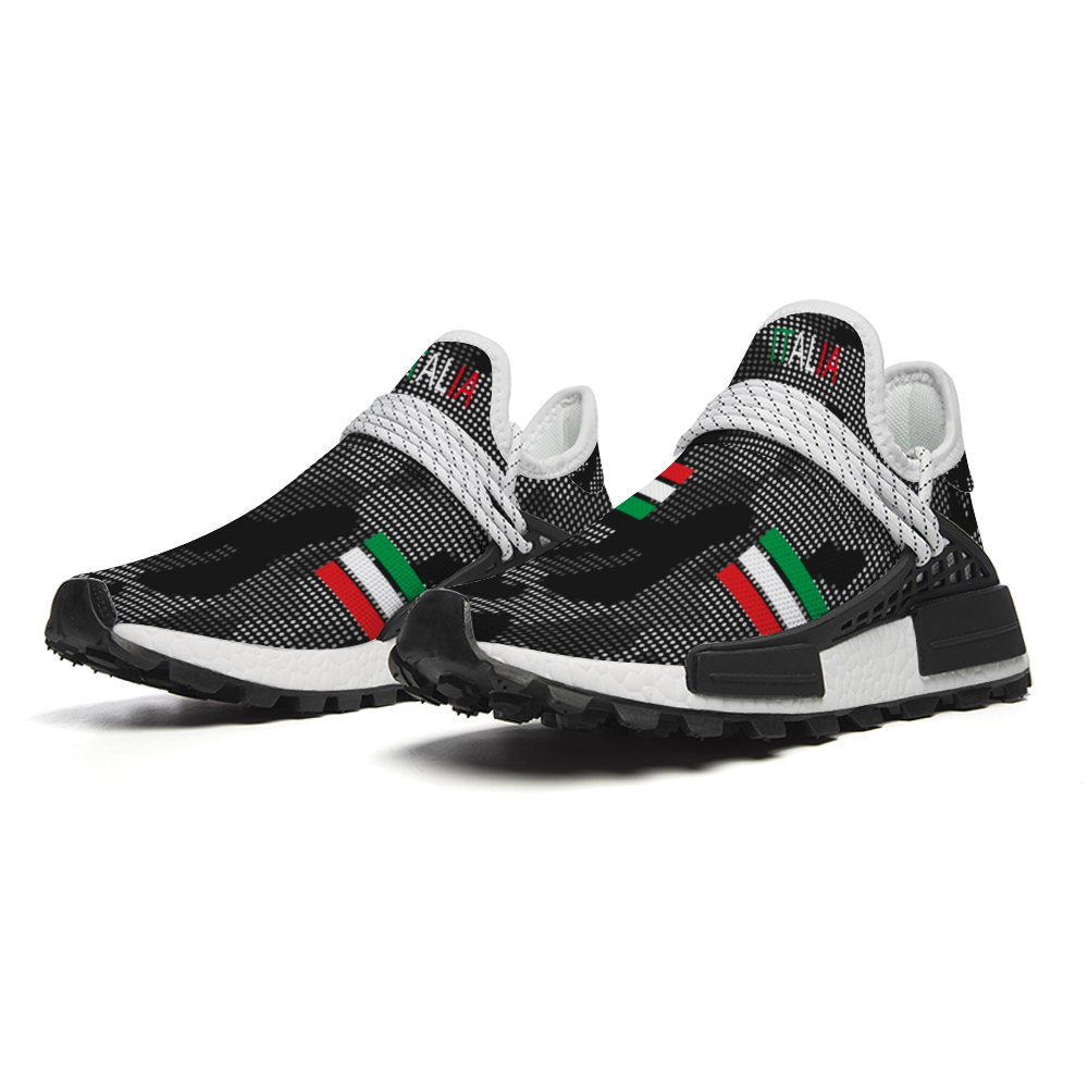 Italia Carbon Grey Mid Top Breathable Non-slip Sports Sneakers