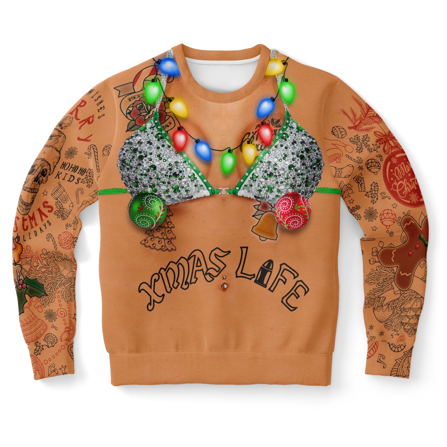 Beach Body Ugly Xmas Sweatshirt