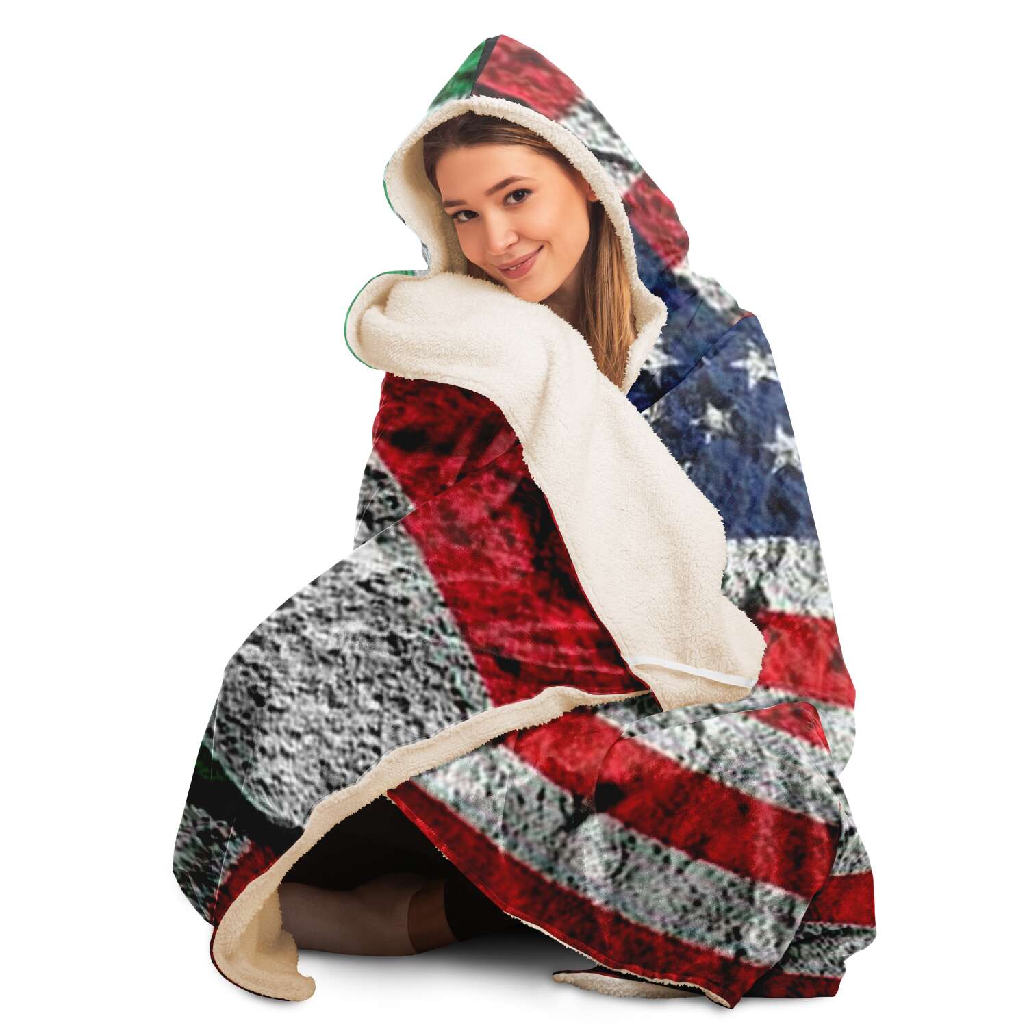 Italian American Hooded Blanket