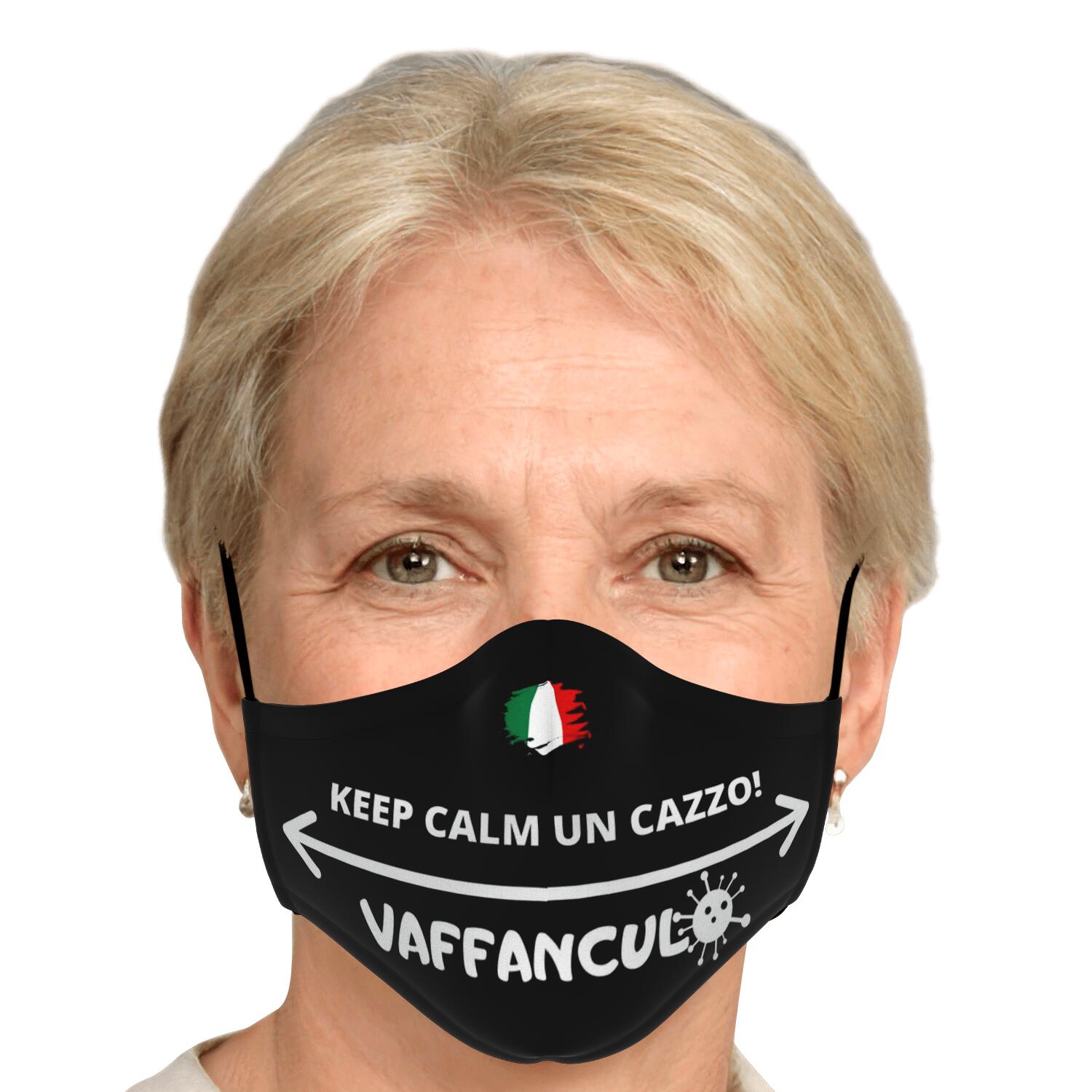 Keep Calm Un Cazzo! Face Mask + 2 PM 2.5 Filters