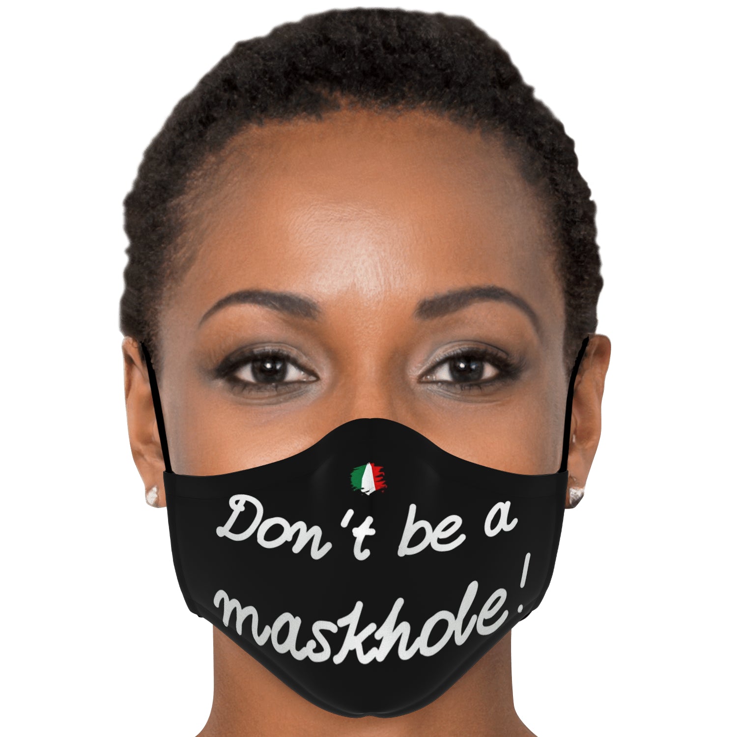 Don't Be A Maskhole! Funny Face Mask + 2 PM 2.5 Filters