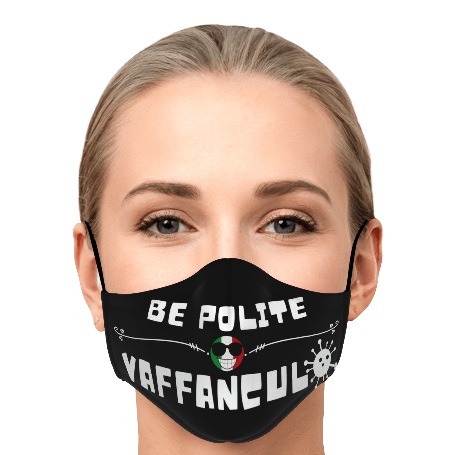 Be Polite Vaffanculo Face Mask + 2 PM 2.5 Filters