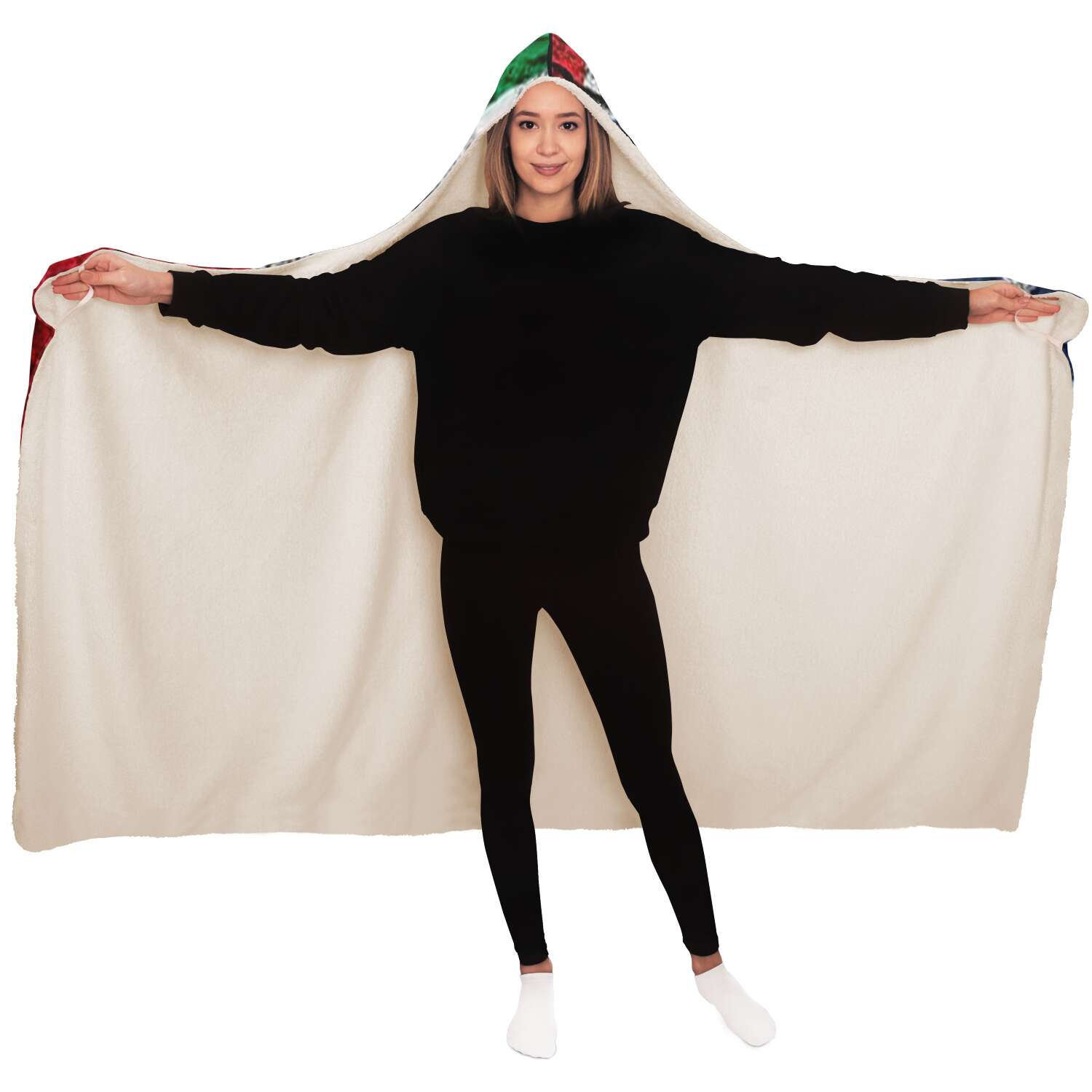 Italian American Hooded Blanket