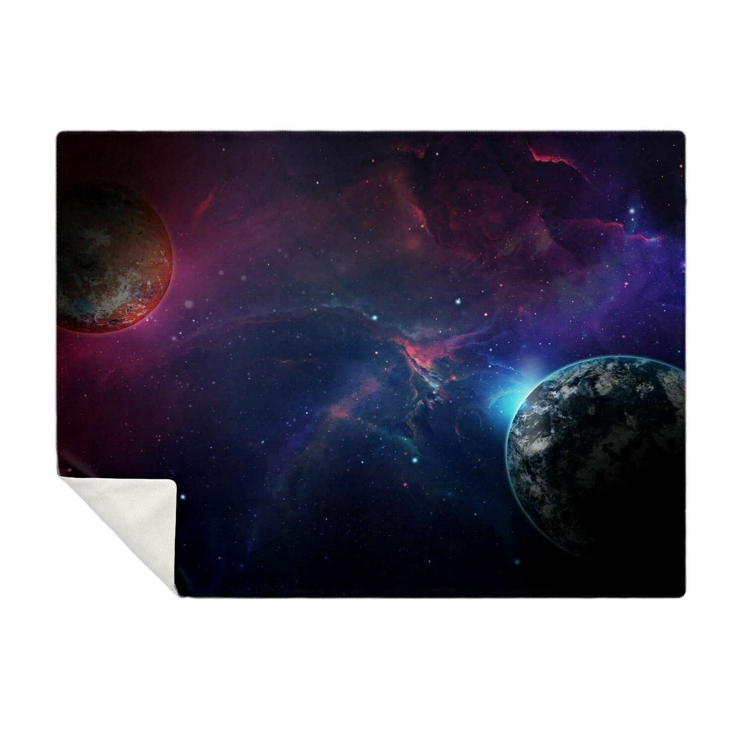 Space Galaxy Premium Microfleece Blanket