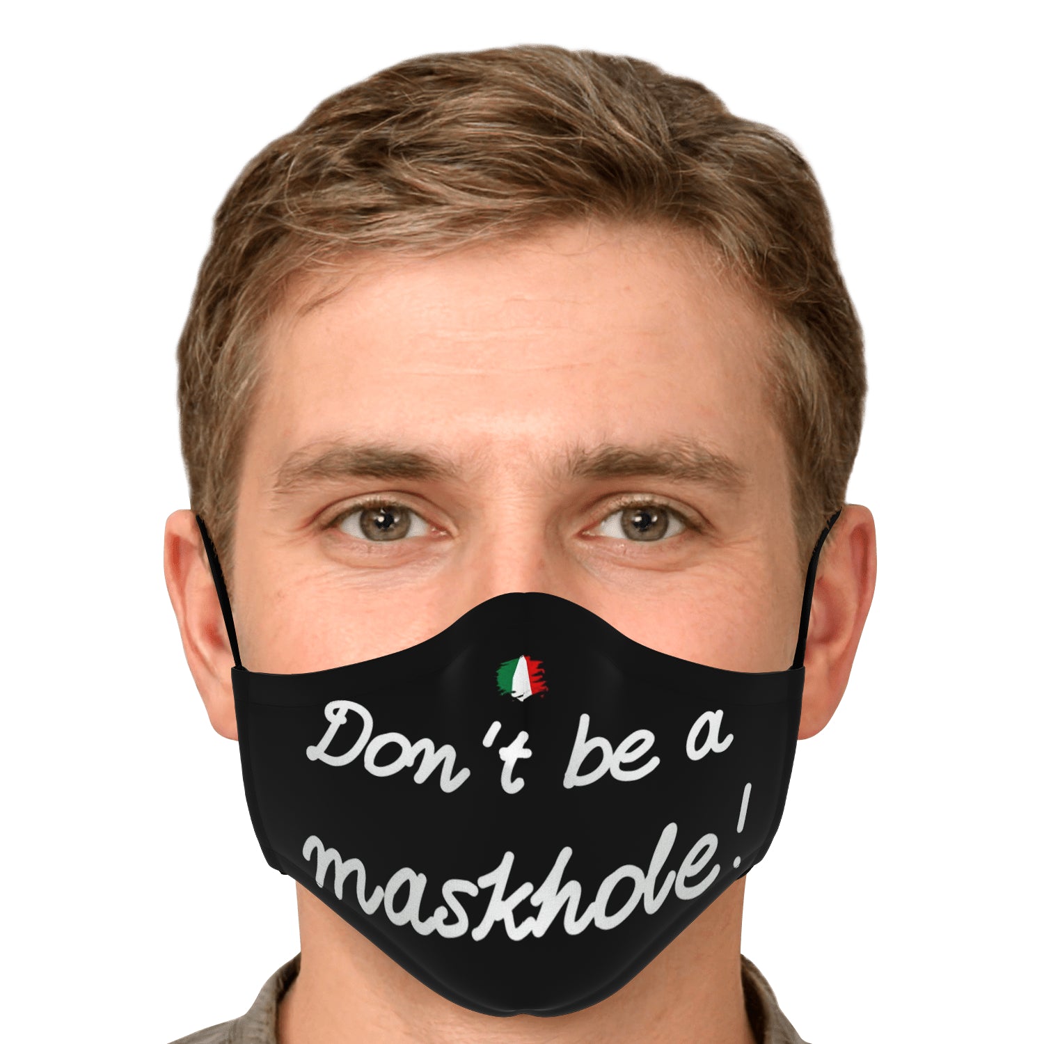 Don't Be A Maskhole! Funny Face Mask + 2 PM 2.5 Filters