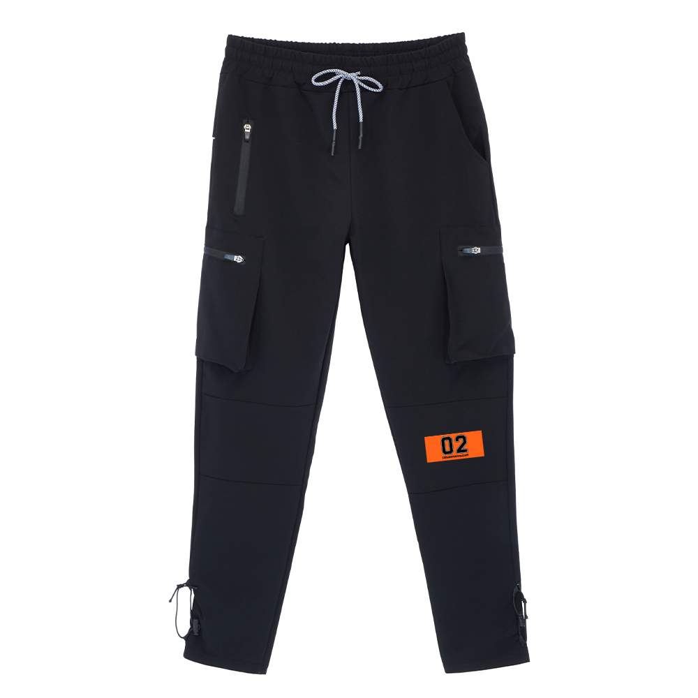 02 Men's Nylon Sports Suit Hoodie & Pants Set