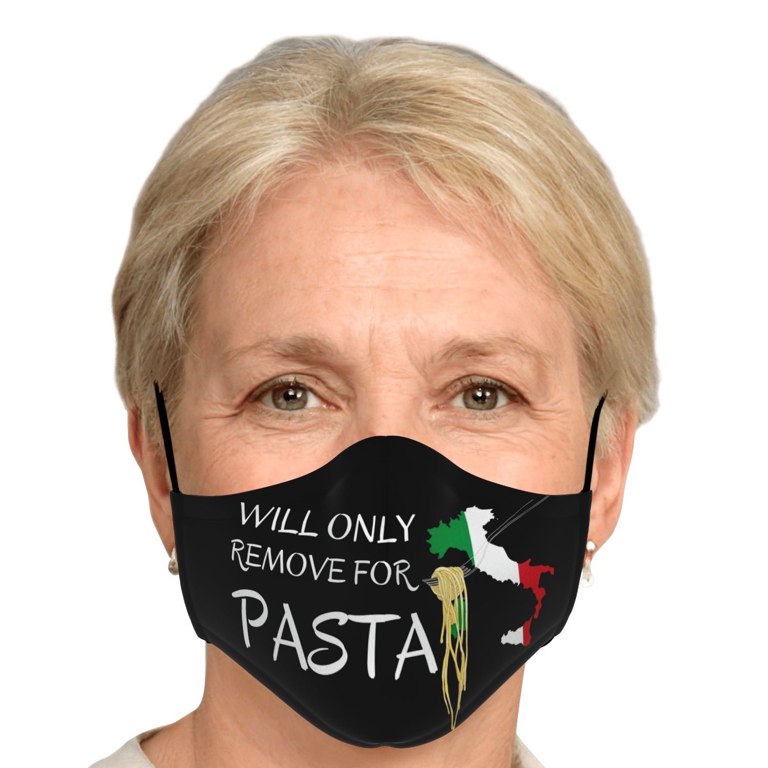 Will Only Remove For Pasta Face Mask + 2 PM 2.5 Filters