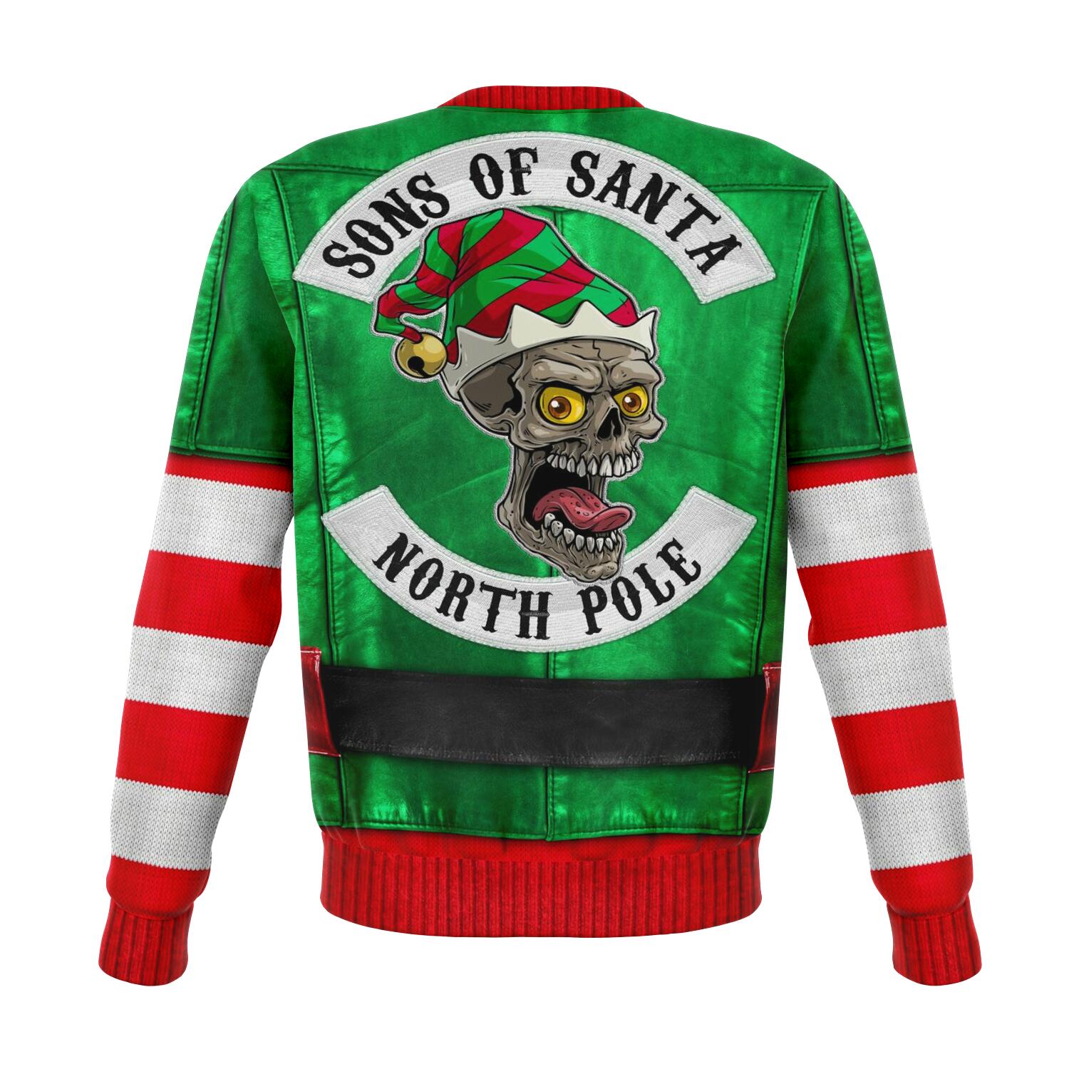 Elf Sons Of Santa Ugly Xmas Sweatshirt AOP