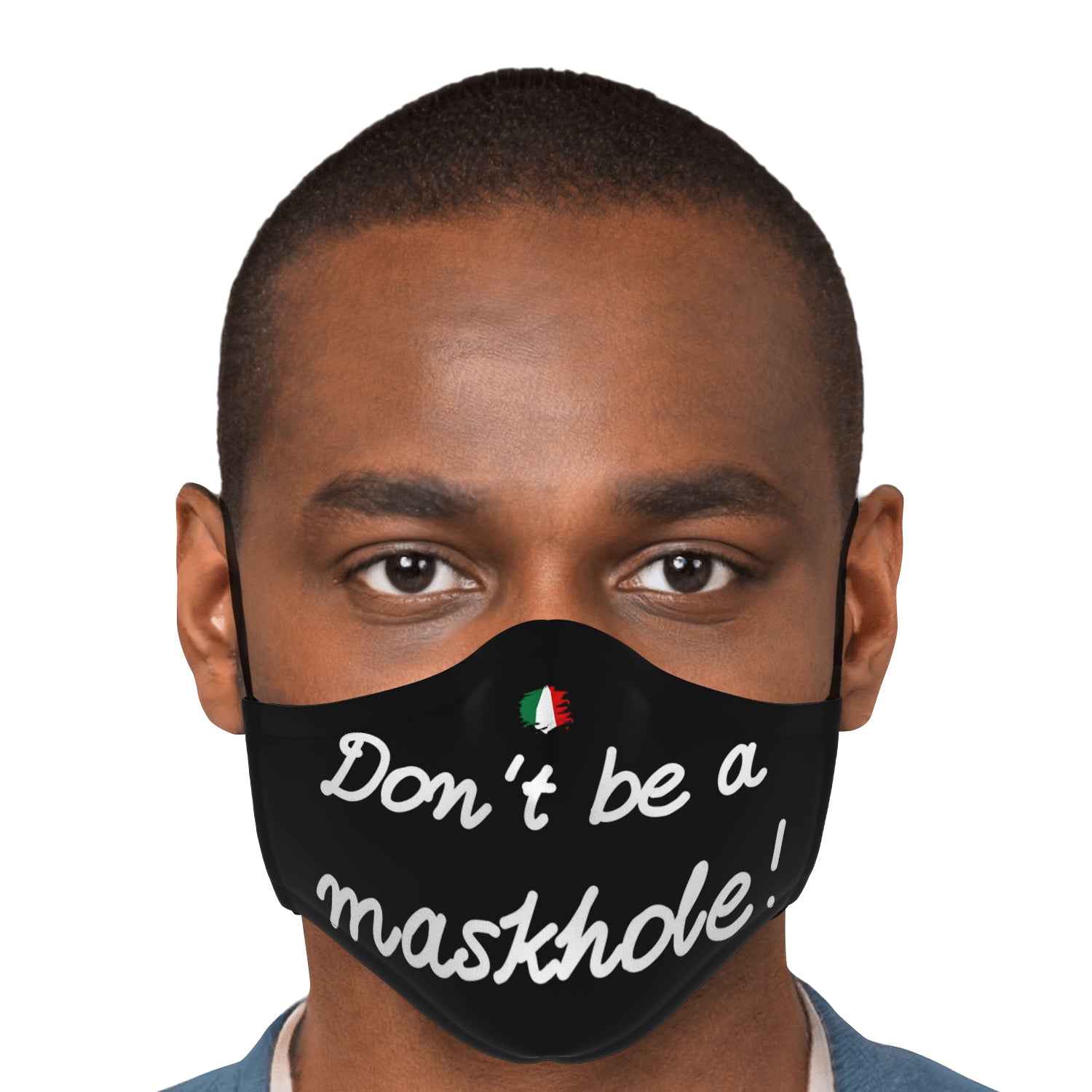 Don't Be A Maskhole! Funny Face Mask + 2 PM 2.5 Filters