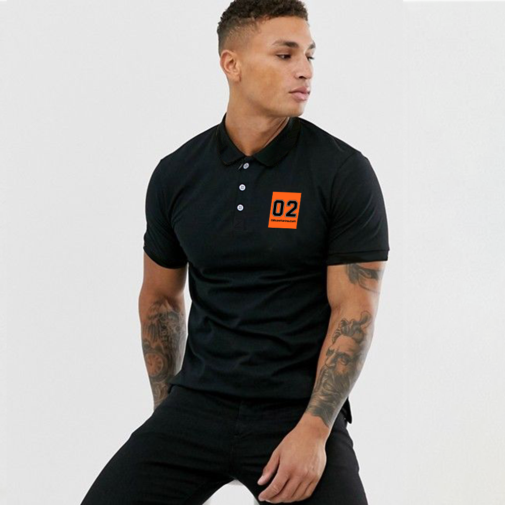 02 Men Polo Shirt Short Sleeve