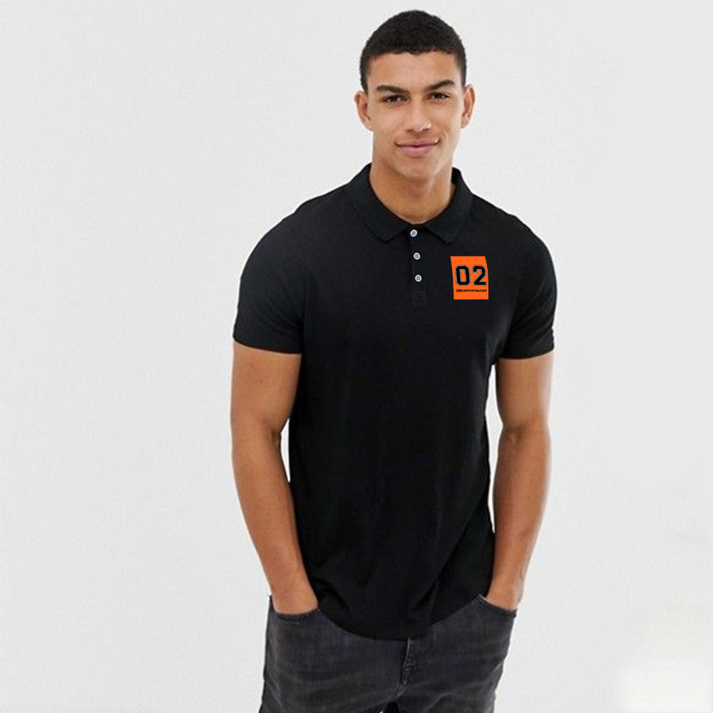 02 Men Polo Shirt Short Sleeve