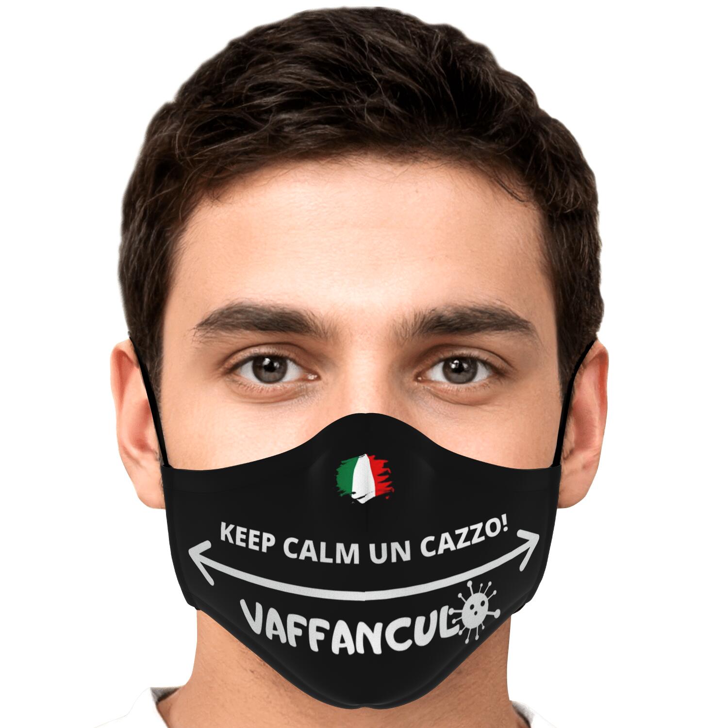 Keep Calm Un Cazzo! Face Mask + 2 PM 2.5 Filters