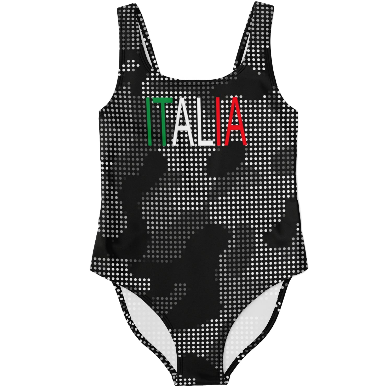 Italia Carbon Grey Camo One-Piece Swimsuit