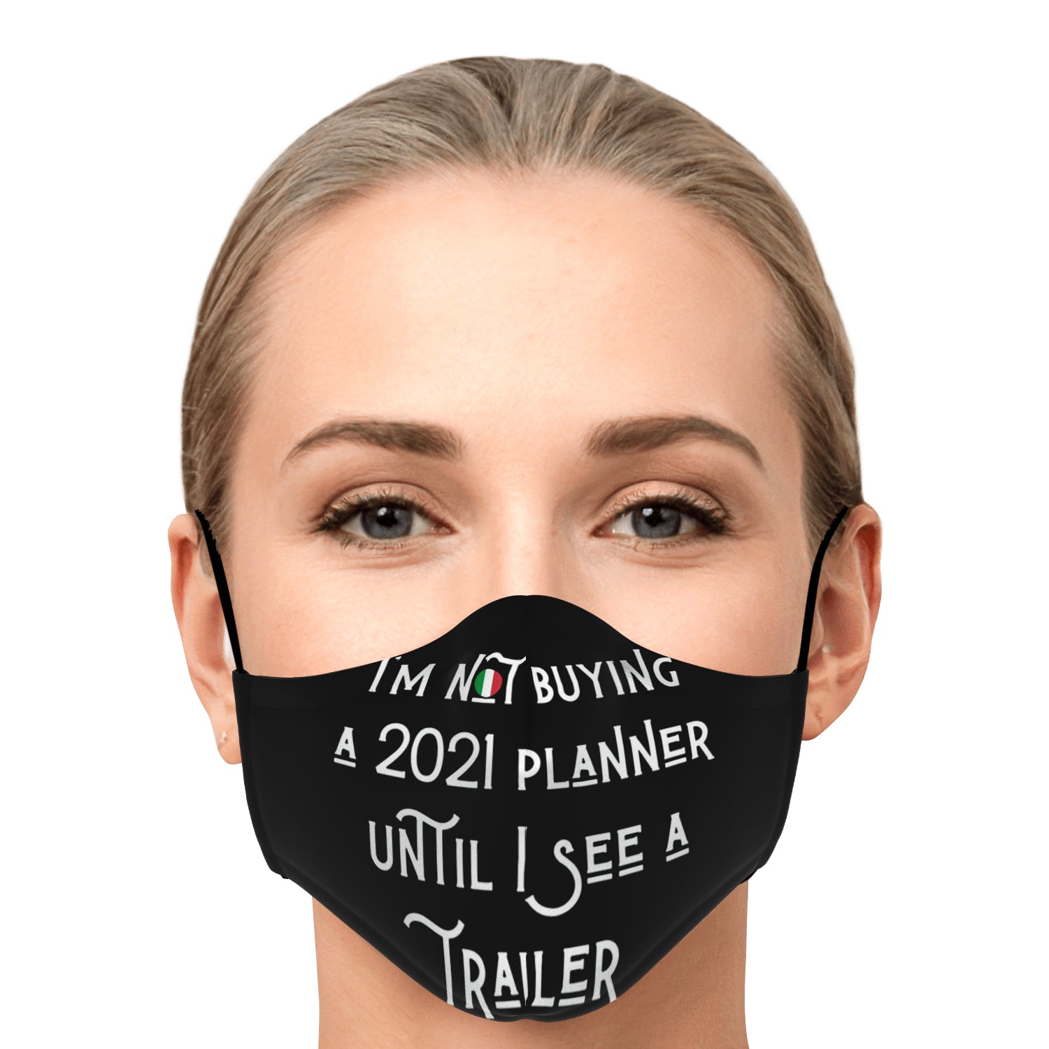 2021 Trailer Italian Face Mask + 2 PM 2.5 Filters