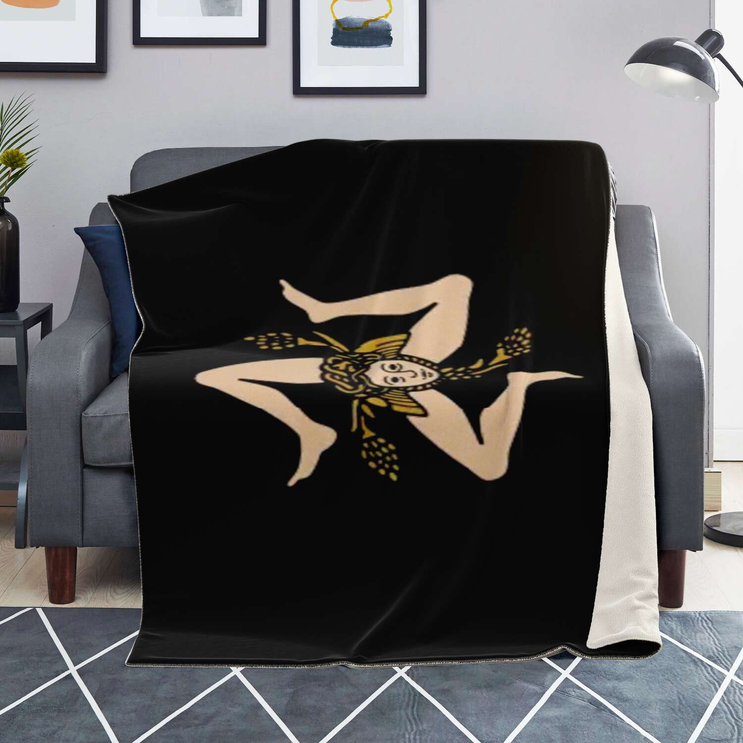 Sicilia Premium Microfleece Blanket