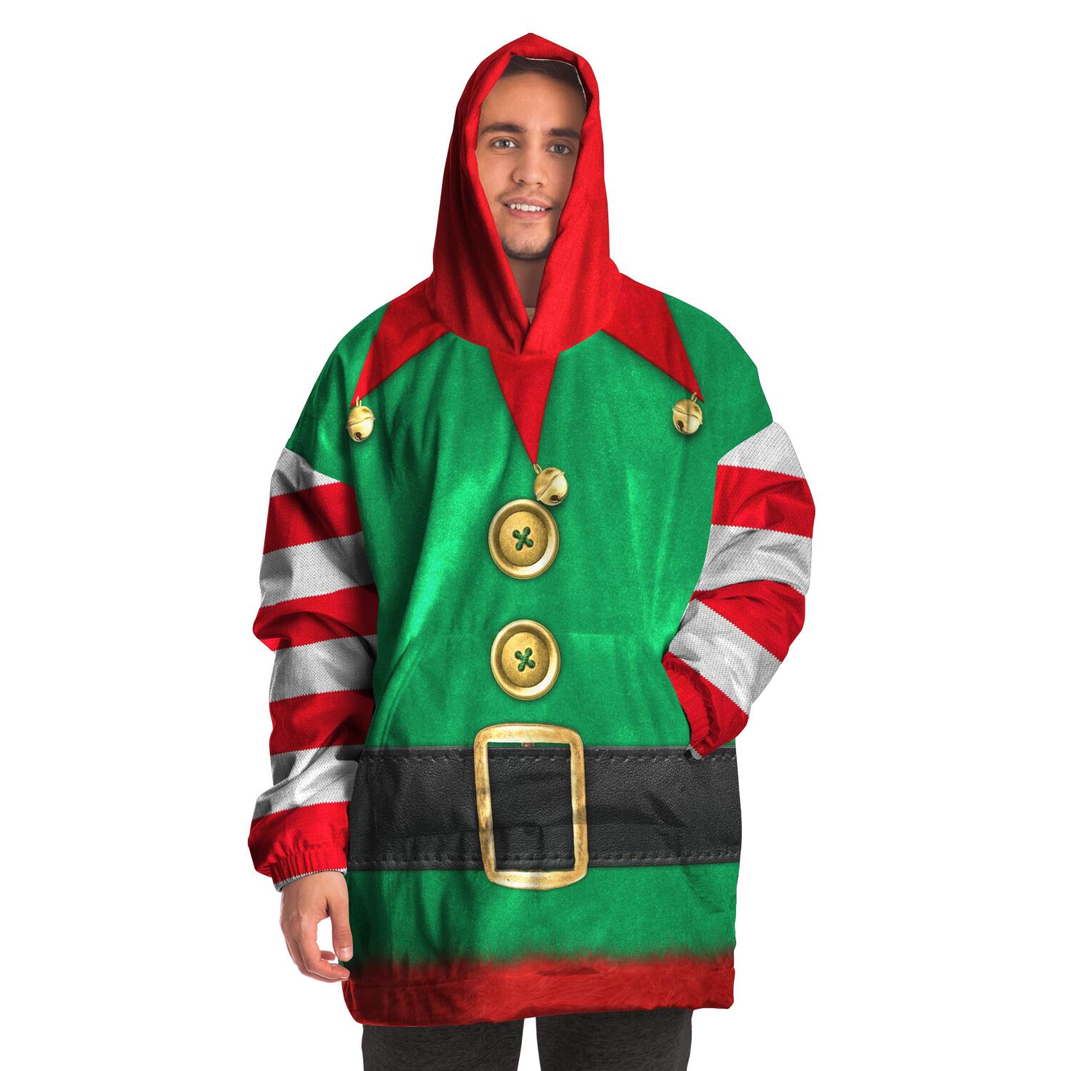 Santa's Elf Snug Hoodie AOP